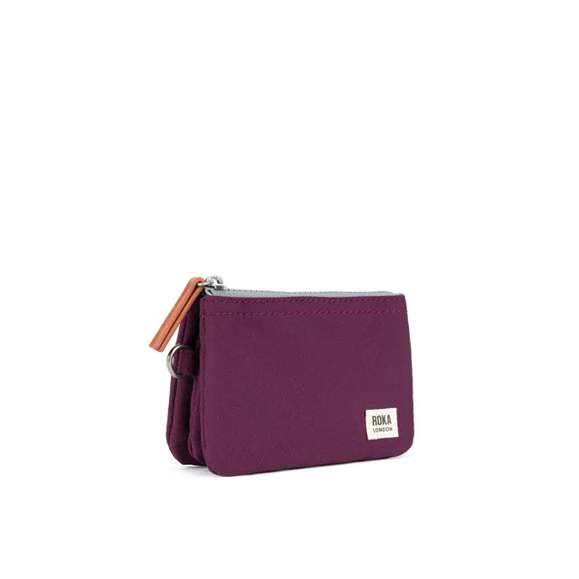 Roka London Carnaby Small lommebok Cherry Lacquer 0,2 liter
