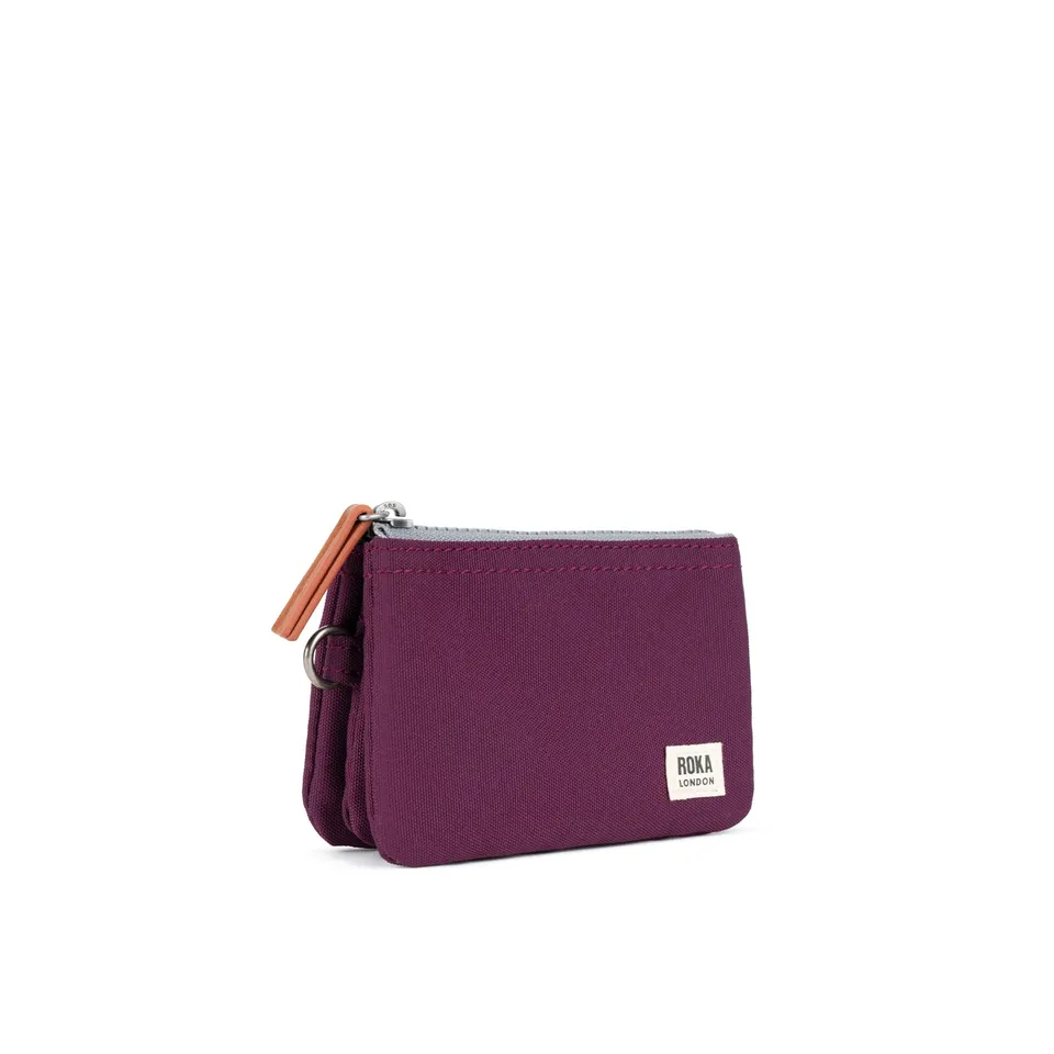 Roka London Carnaby Small lommebok Cherry Lacquer 0,2 liter