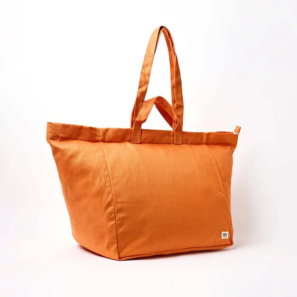 Roka London Marylebone Large tote-veske oransje 43 liter