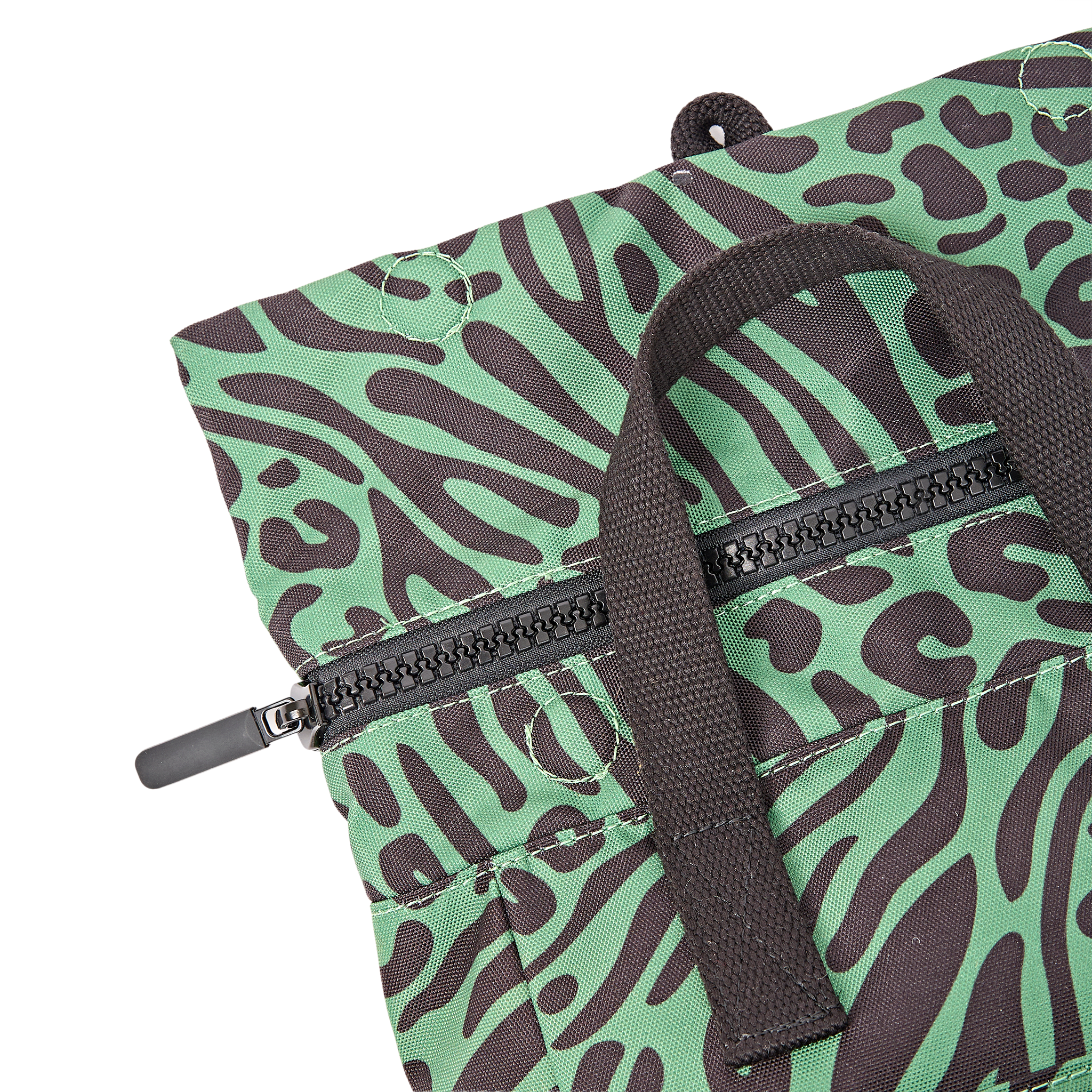 Roka London Canfield Roll Top ryggsekk dyremønster 16,4 liter