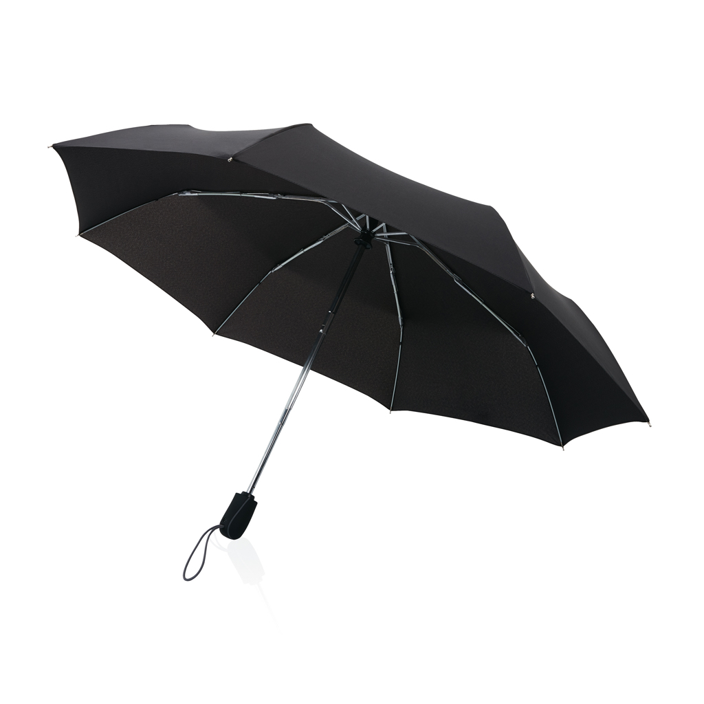 Swiss Peak Traveller paraply 21" svart automatisk