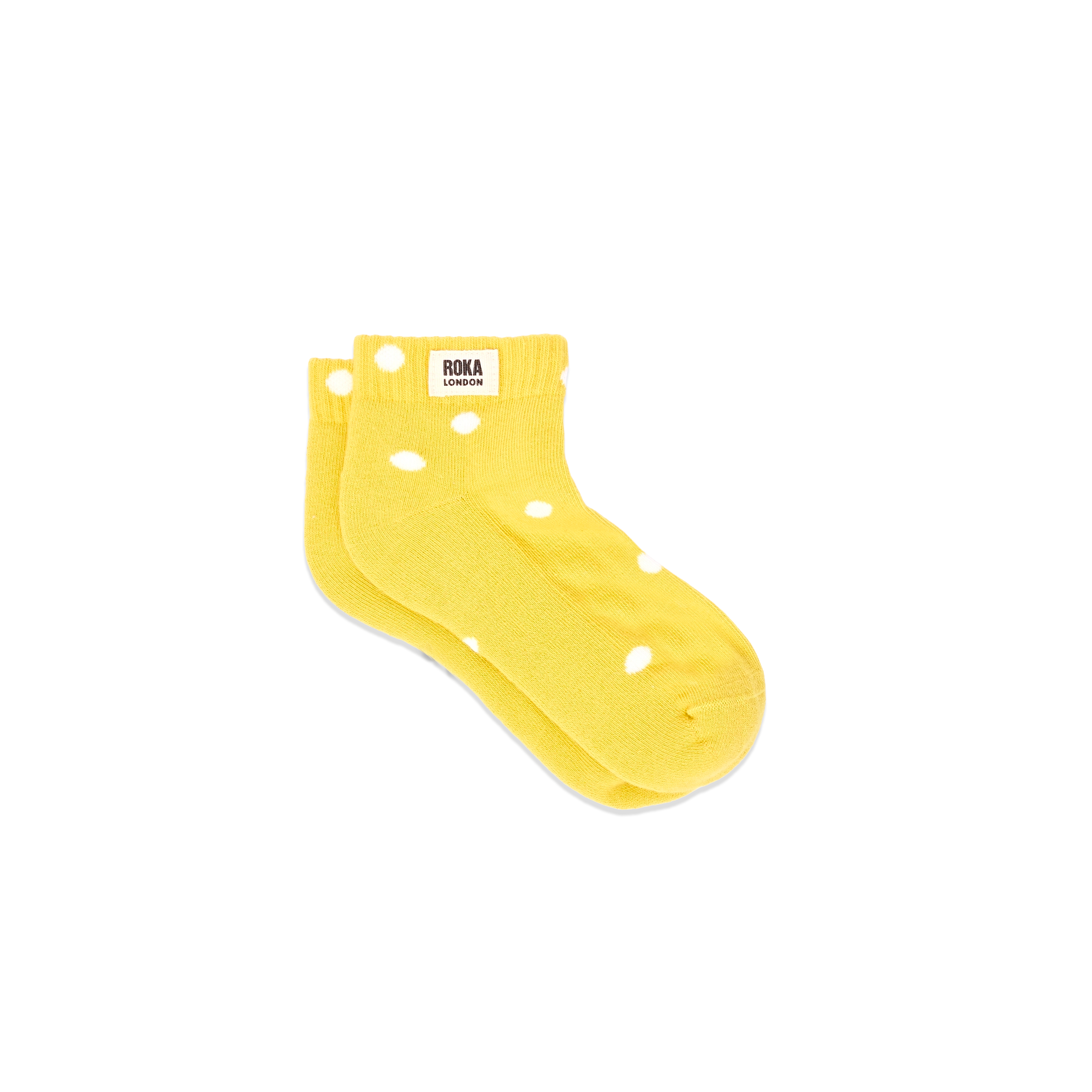 Roka London Wembley ankel sokker barn summer yellow dot