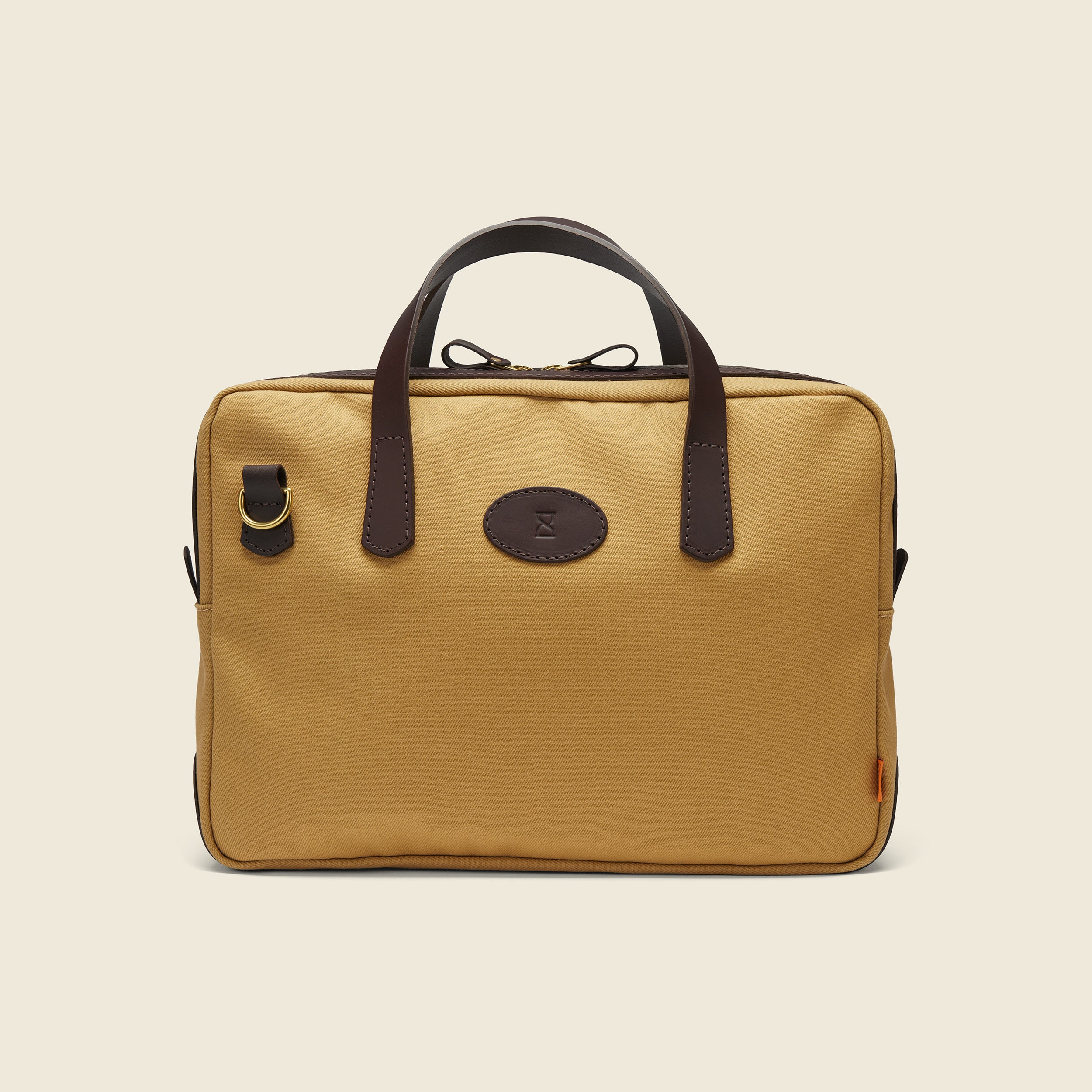 Chapman Minimalist Briefcase dokumentmappe sand canvas