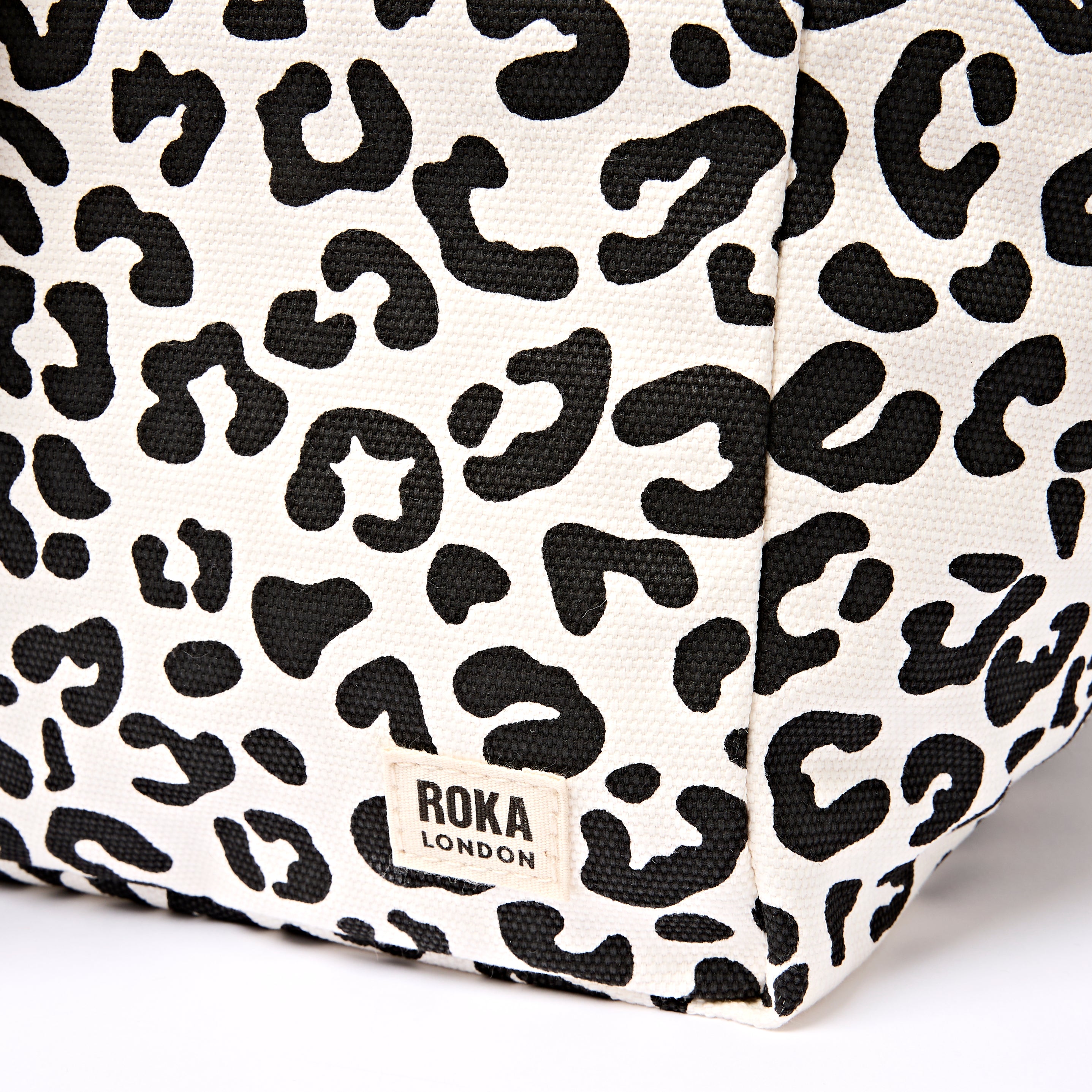 Roka London Marylebone Large tote summer leopard 43,4 l