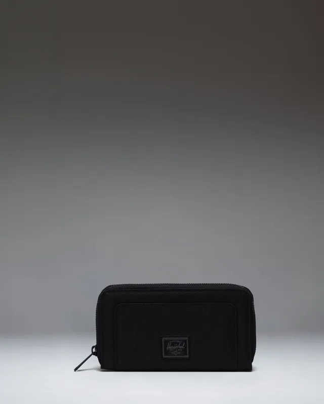 Herschel Thomas lommebok Black Tonal med glidelås
