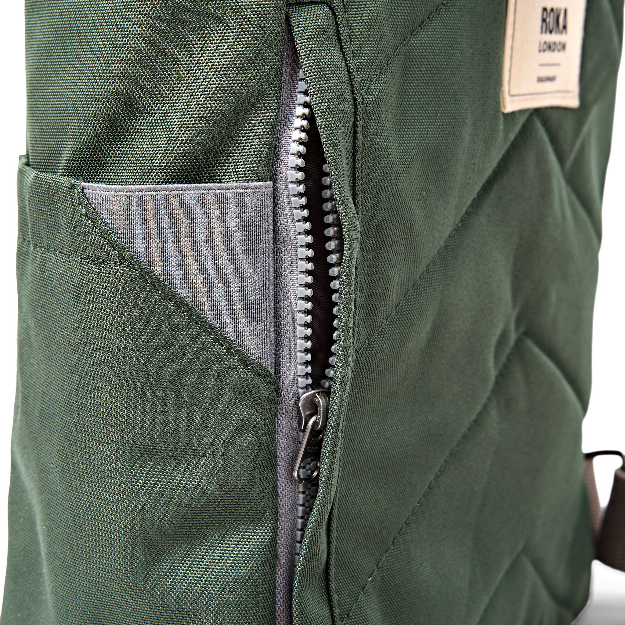 Roka London Finchley ryggsekk thunderstorm rolltop
