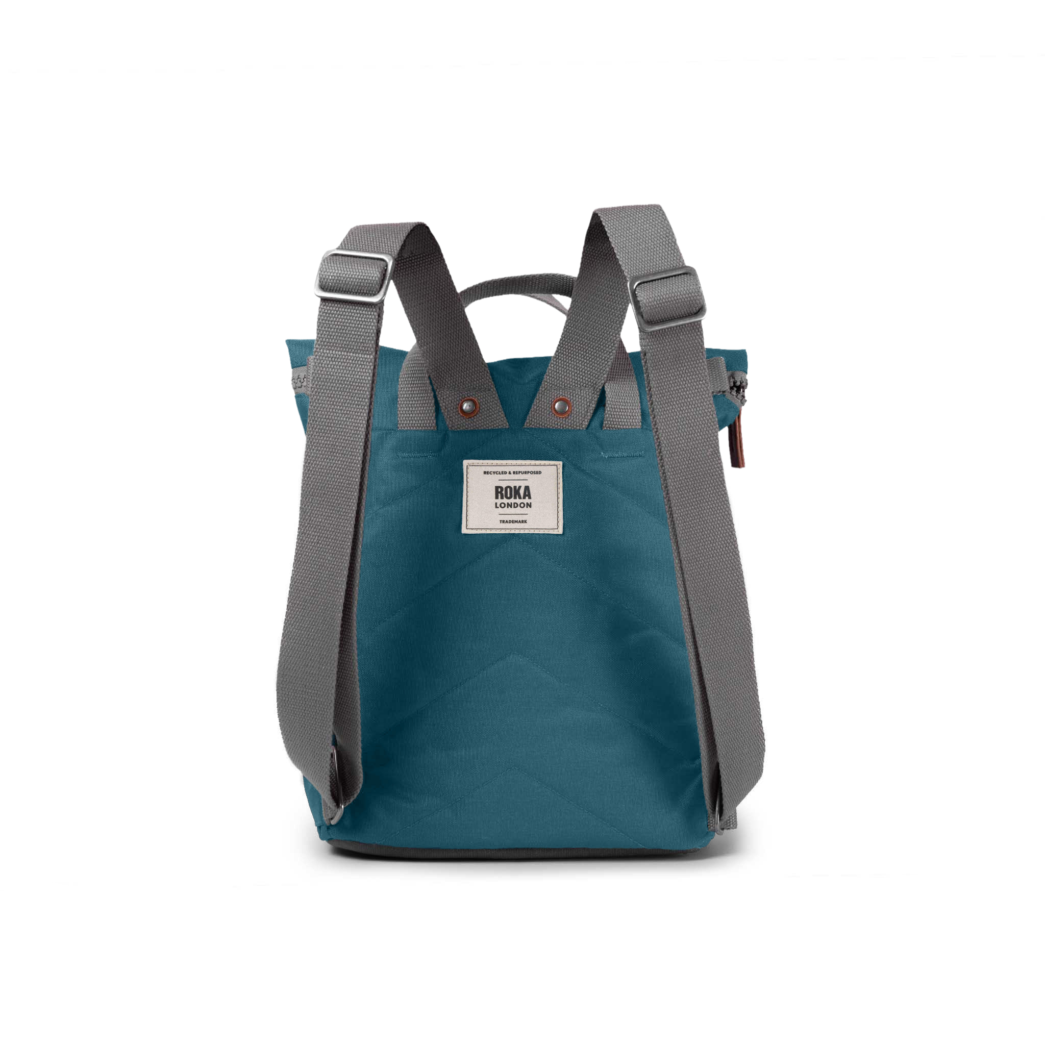 Roka London Finchley Teal ryggsekk Medium vanntett