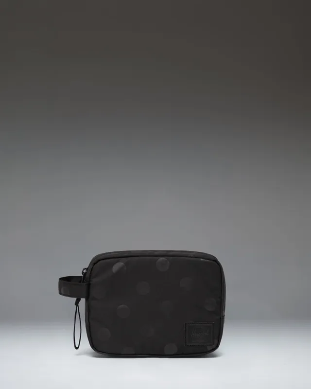 Herschel Anchor organizer prikkemønster svart