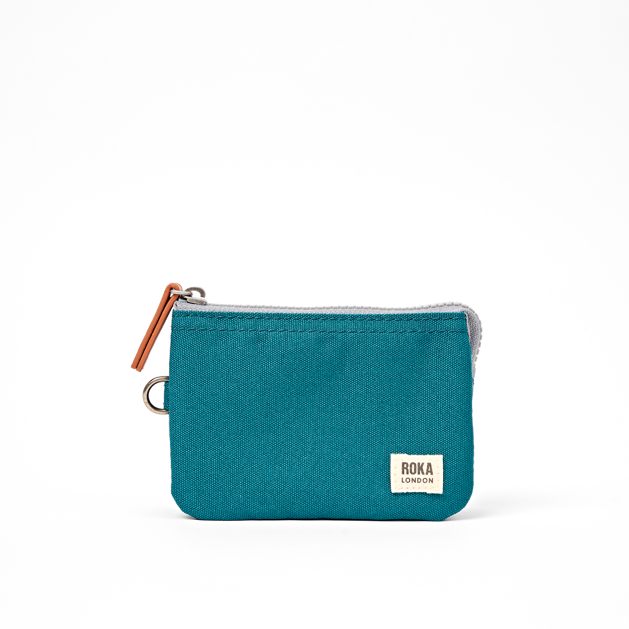 Roka London Carnaby Small lommebok Deep Teal 0,2 liter