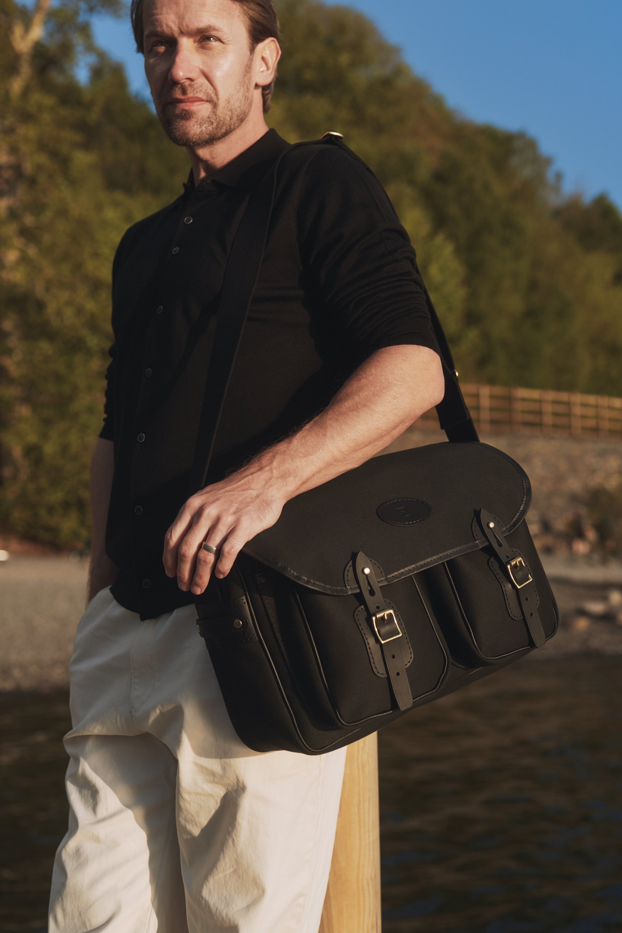 Chapman The Rambler weekendbag svart vanntett
