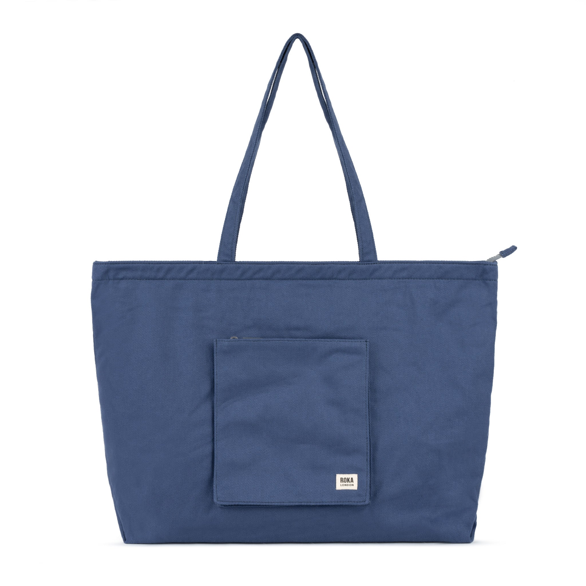 Roka London Portobello Large toteveske Indigo 19 liter