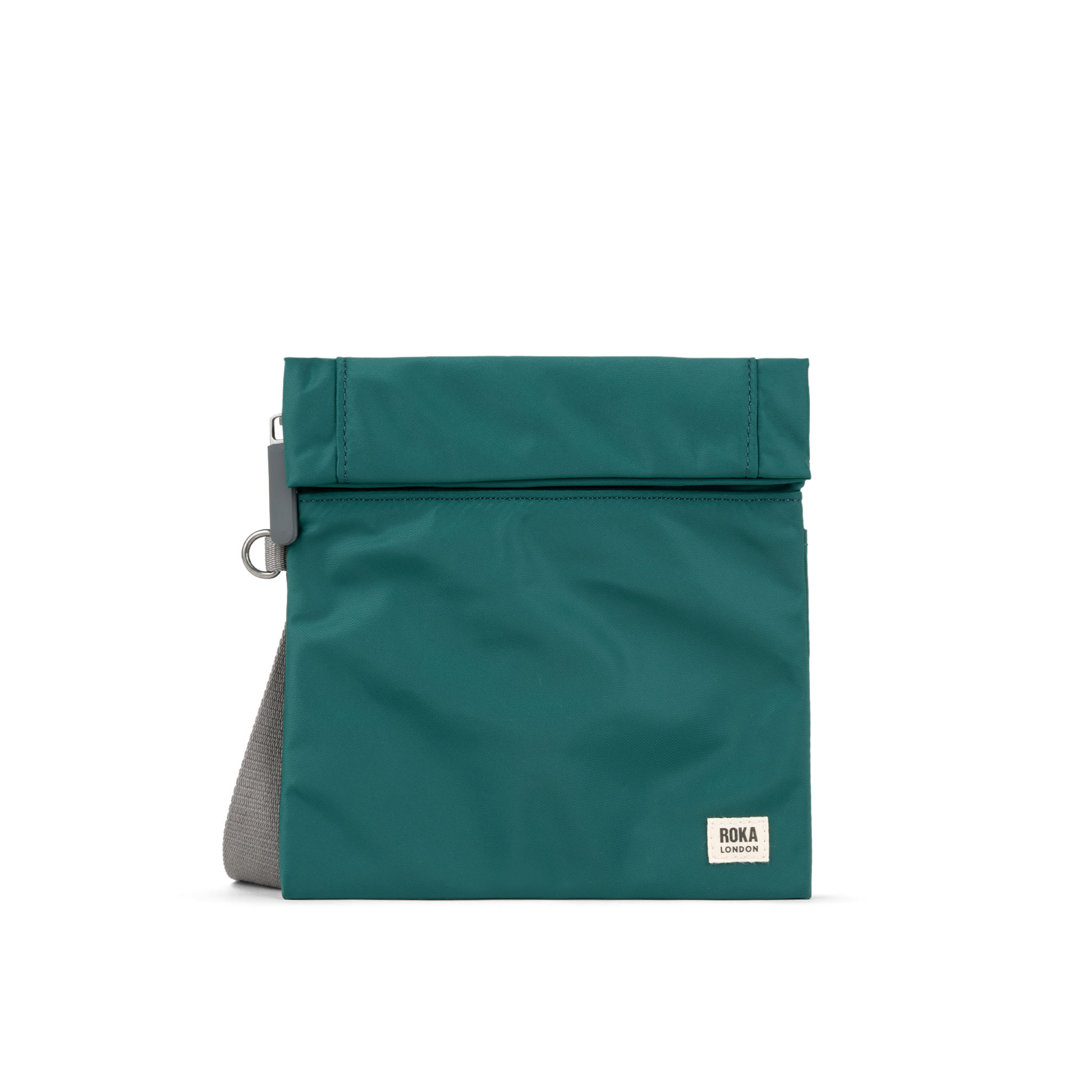 Roka London Stratford crossbody skulderveske teal S 0,5L