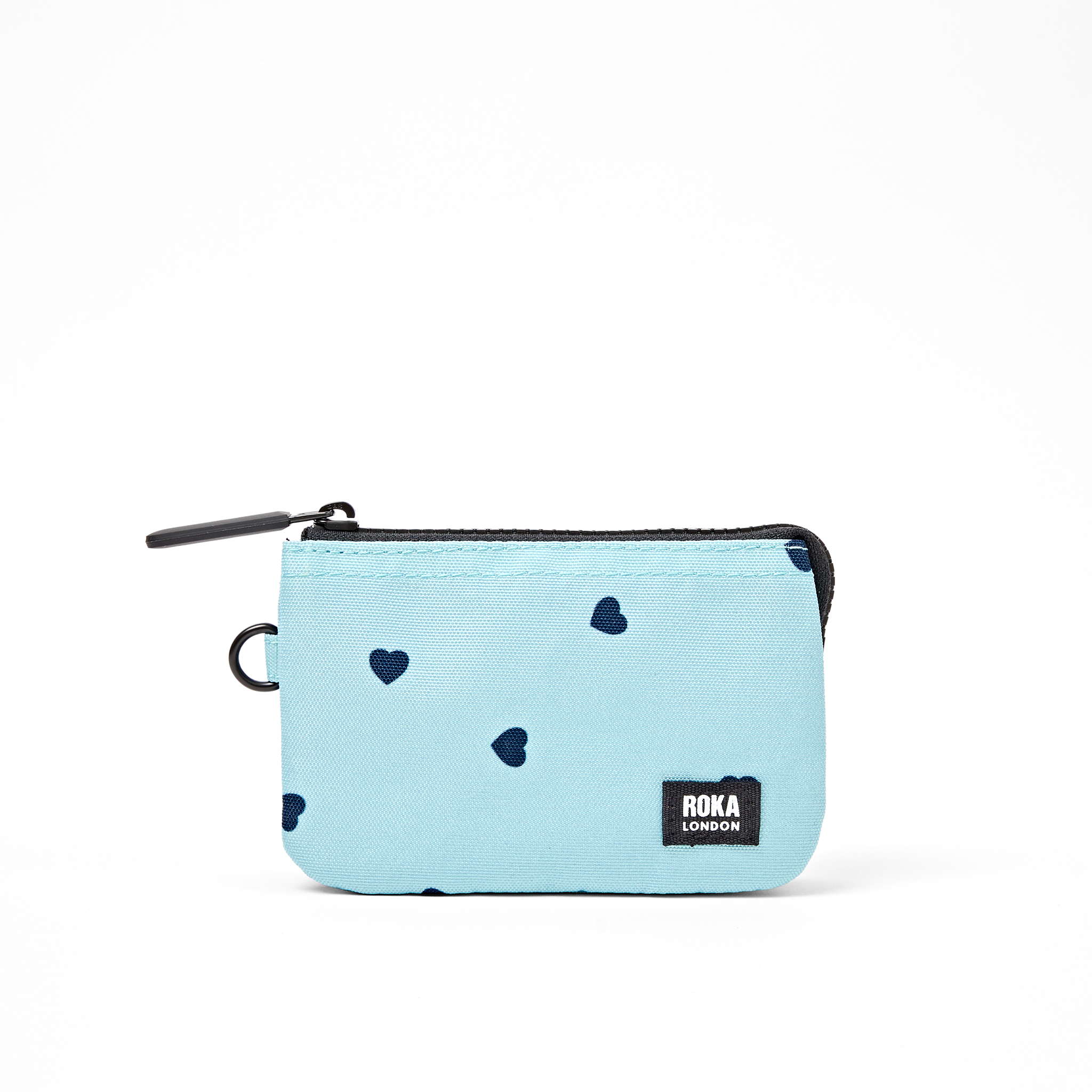 Roka London Carnaby lommebok Small Heart Print vanntett