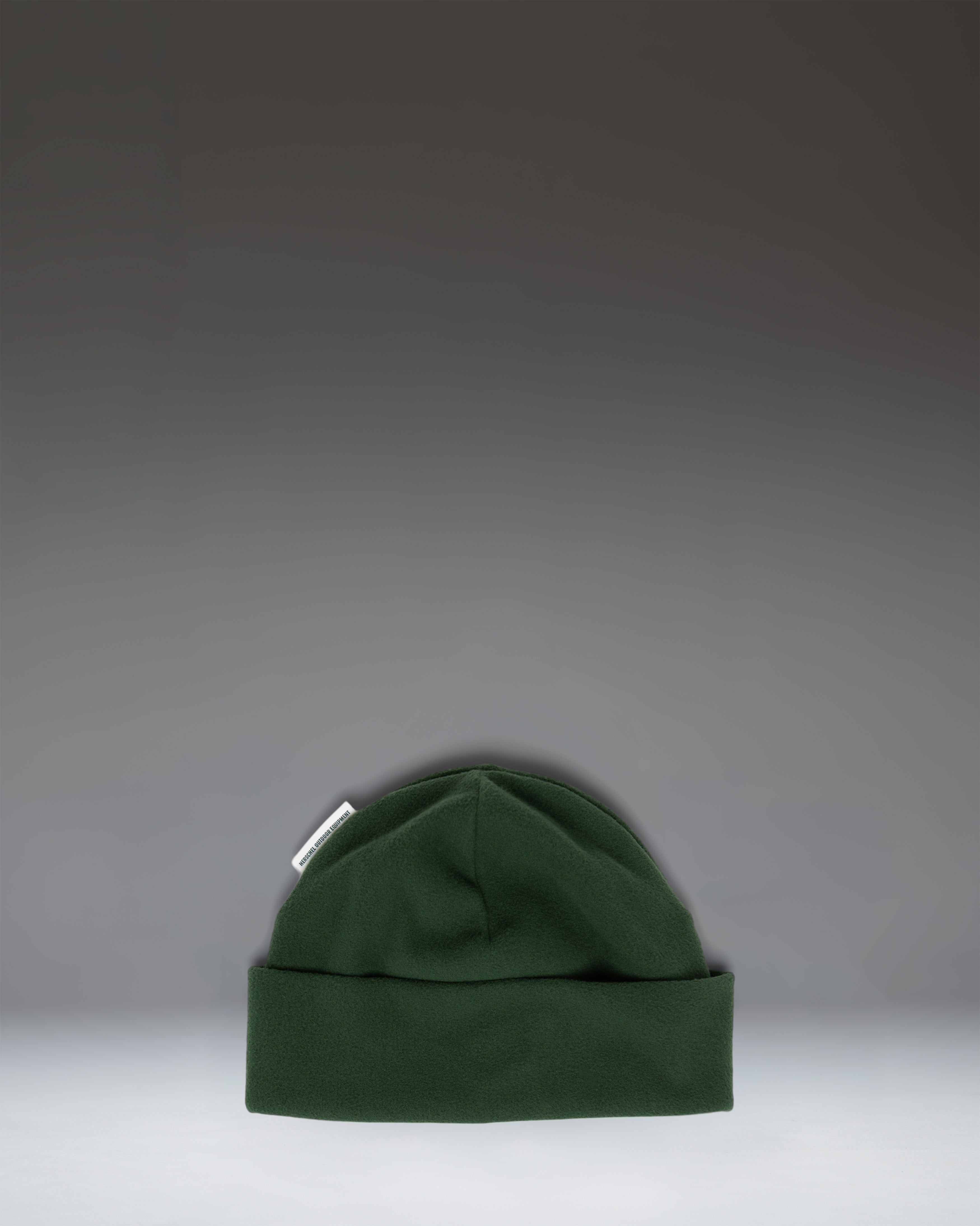 Herschel Sapporo fleece lue svart dobbelt lag
