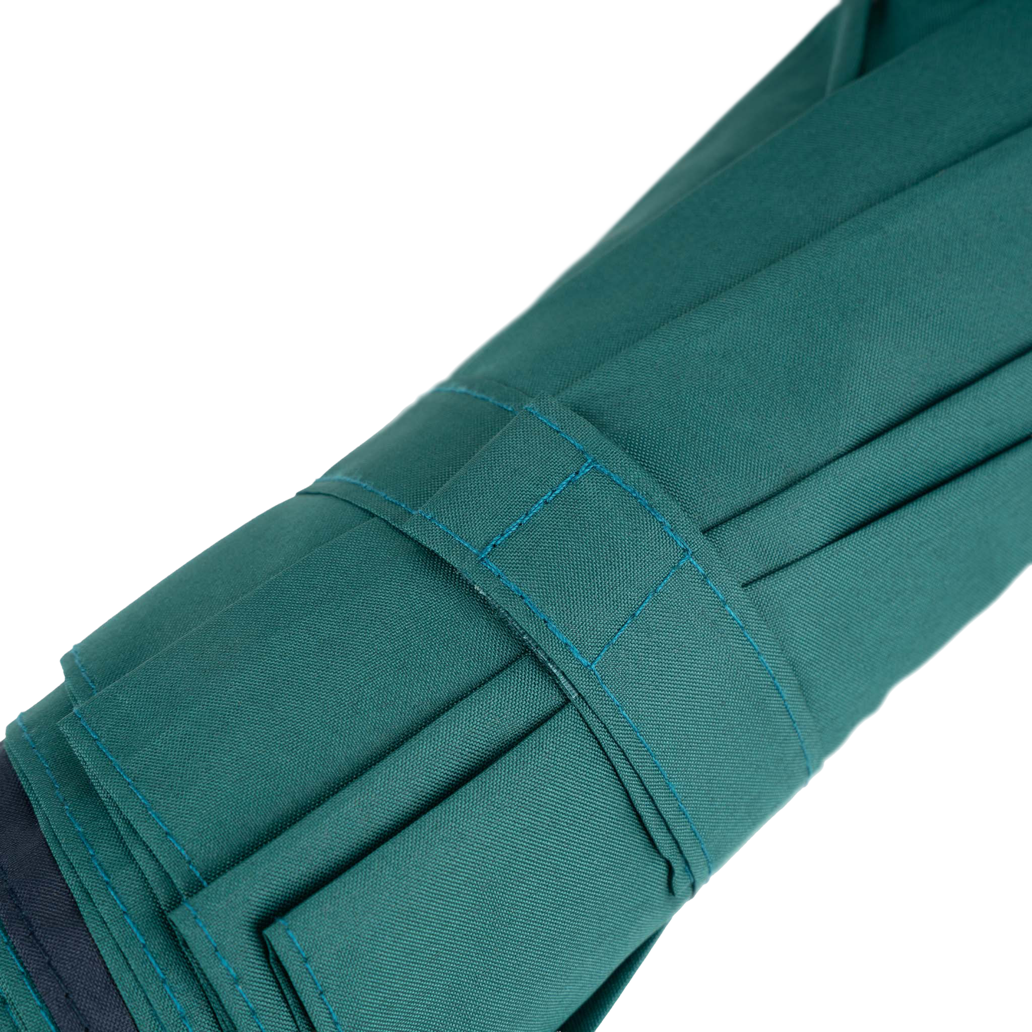 Roka London Waterloo paraply medium teal midnight kompakt
