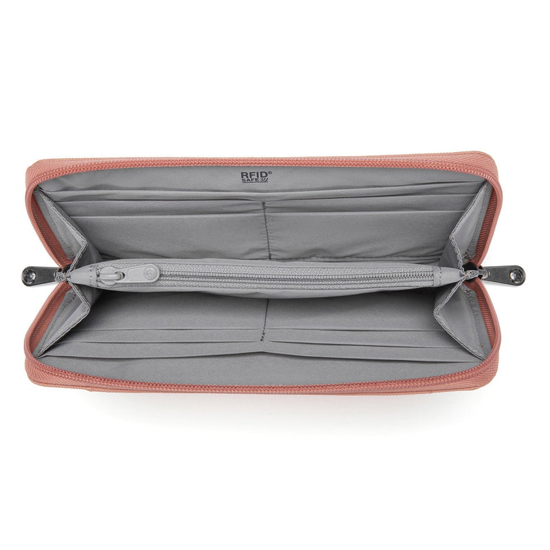 Pacsafe RFIDsafe continental lommebok RFID-sikker