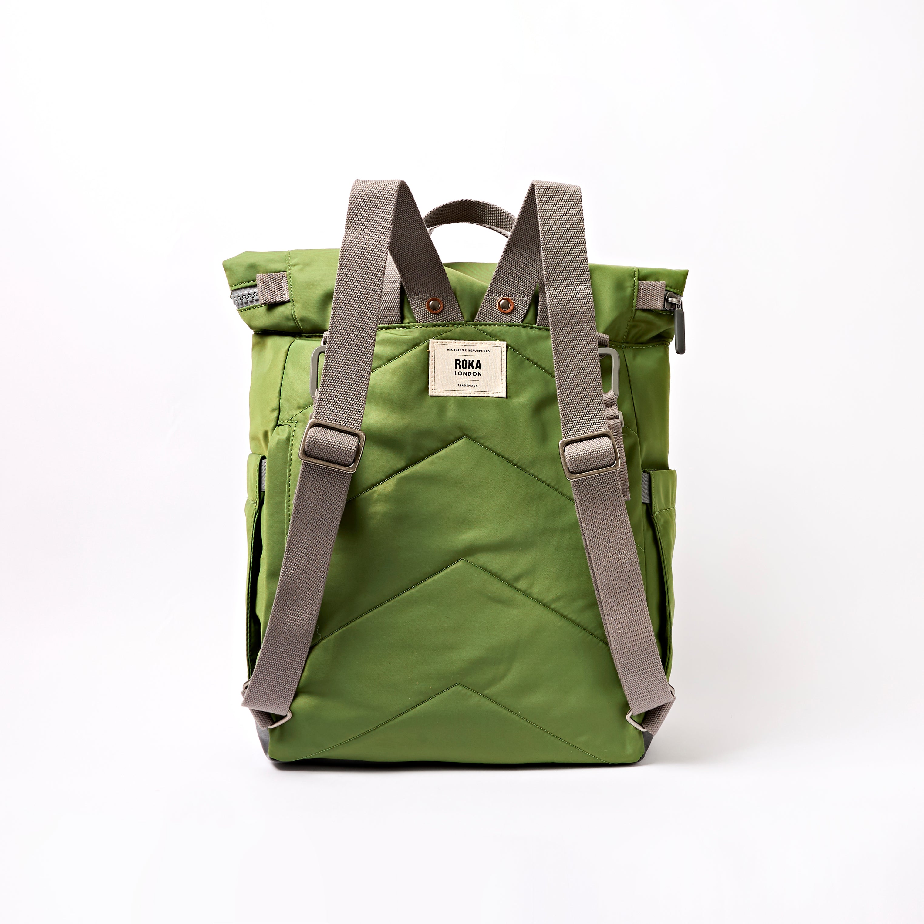 Roka London Primrose stellebag Avocado Large 4-i-1 ryggsekk