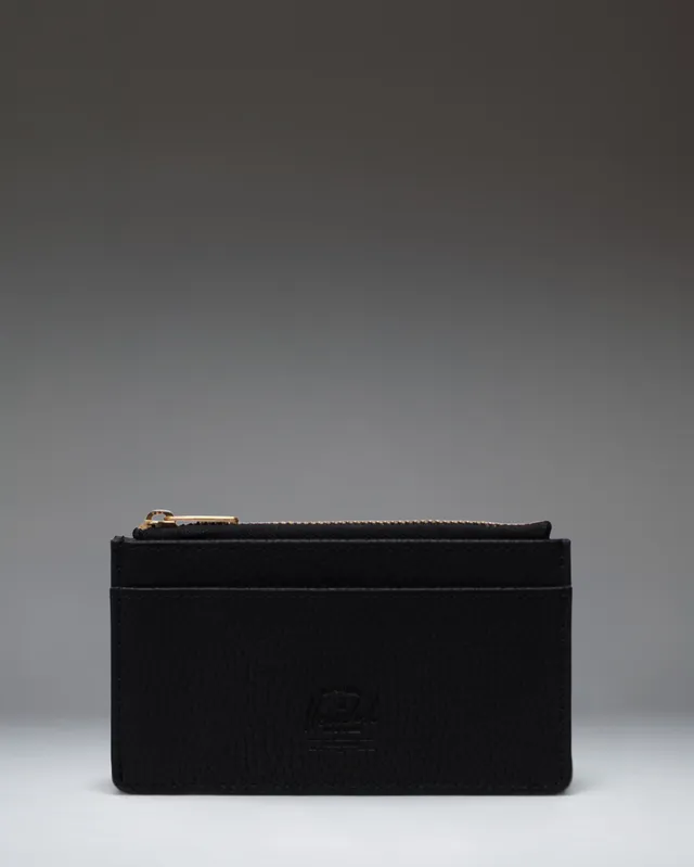 Herschel Oscar Large kortholder svart vegansk skinn