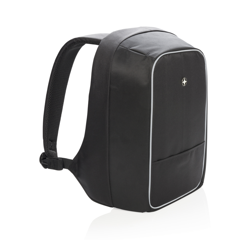 Swiss Peak Aware 15,6" ryggsekk svart tyverisikker USB