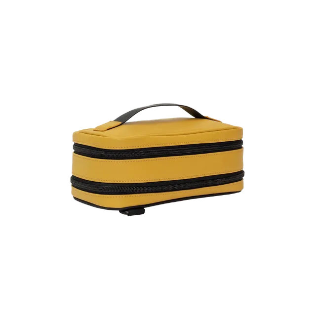 KIWEE Sandwich Mini ryggsekk mørk gul 10 L sammenleggbar
