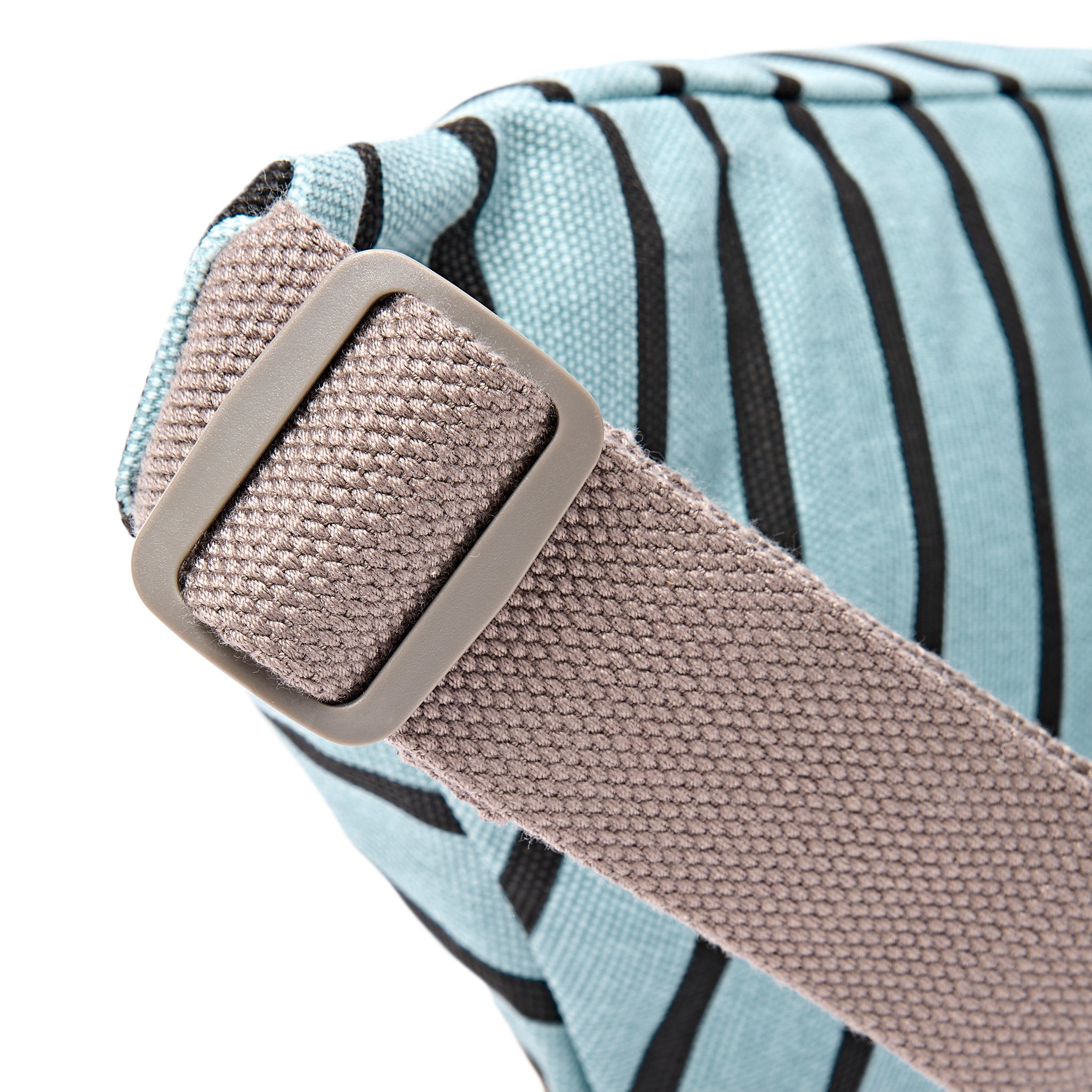 Roka London Mill Hill crossbody blå stripe small 3,7 liter
