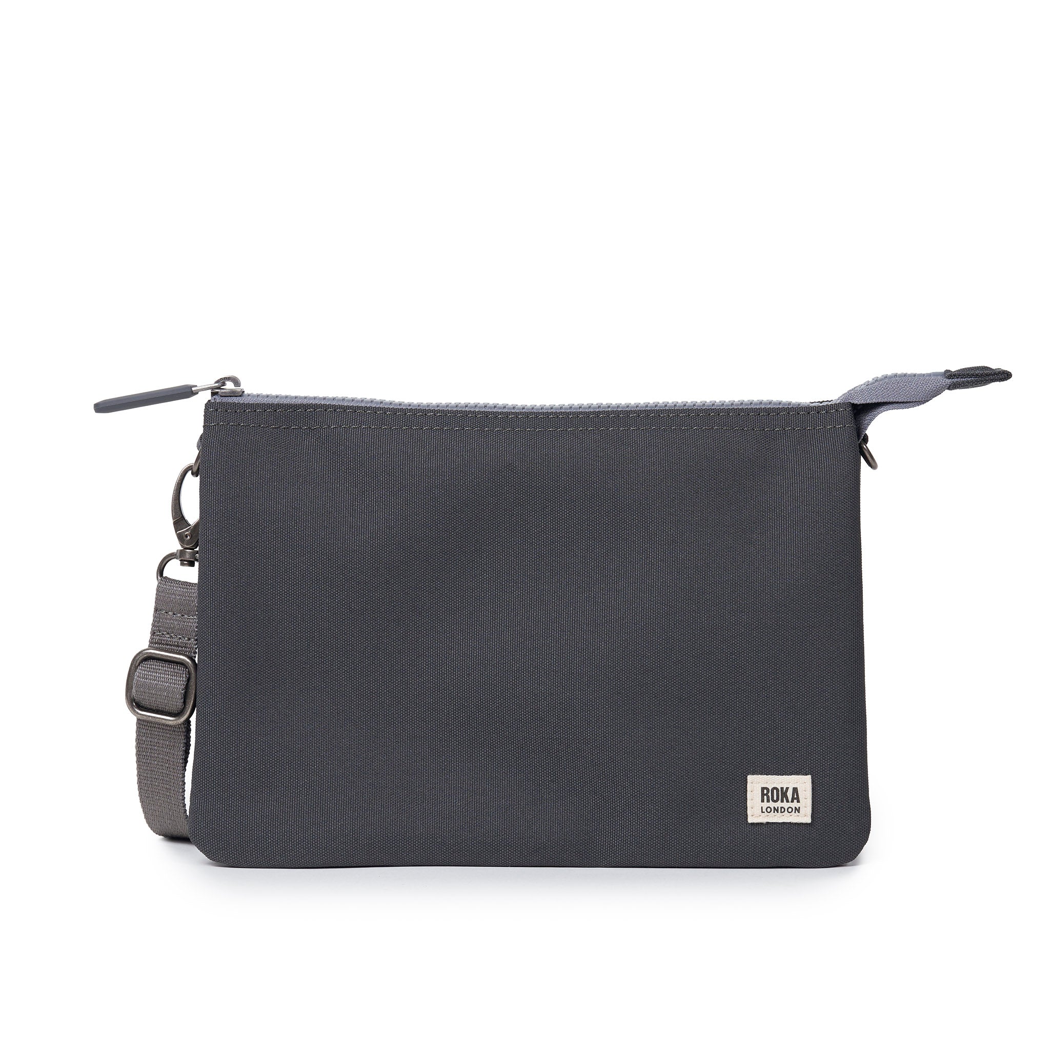 Roka London Carnaby XL crossbody veske faded black