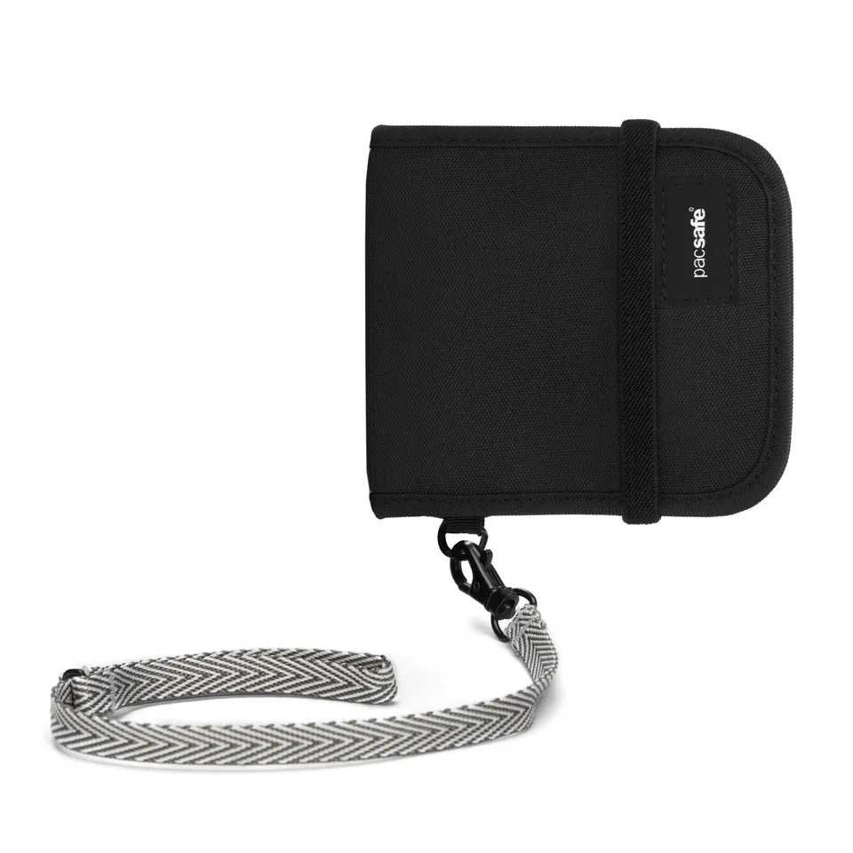 Pacsafe RFIDsafe V100 lommebok svart RFID-sperre