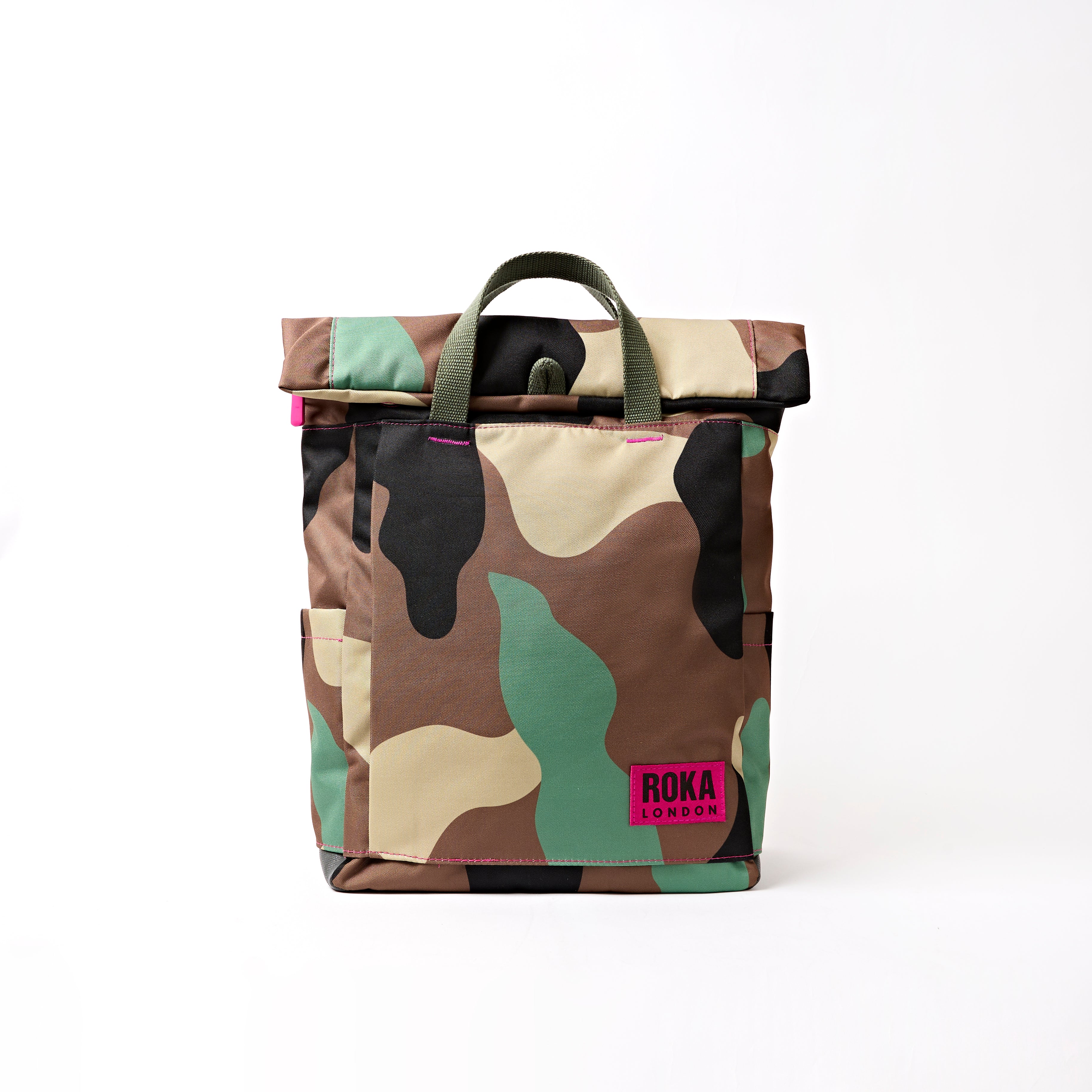Roka London Camden J Medium ryggsekk camo 14,5 liter