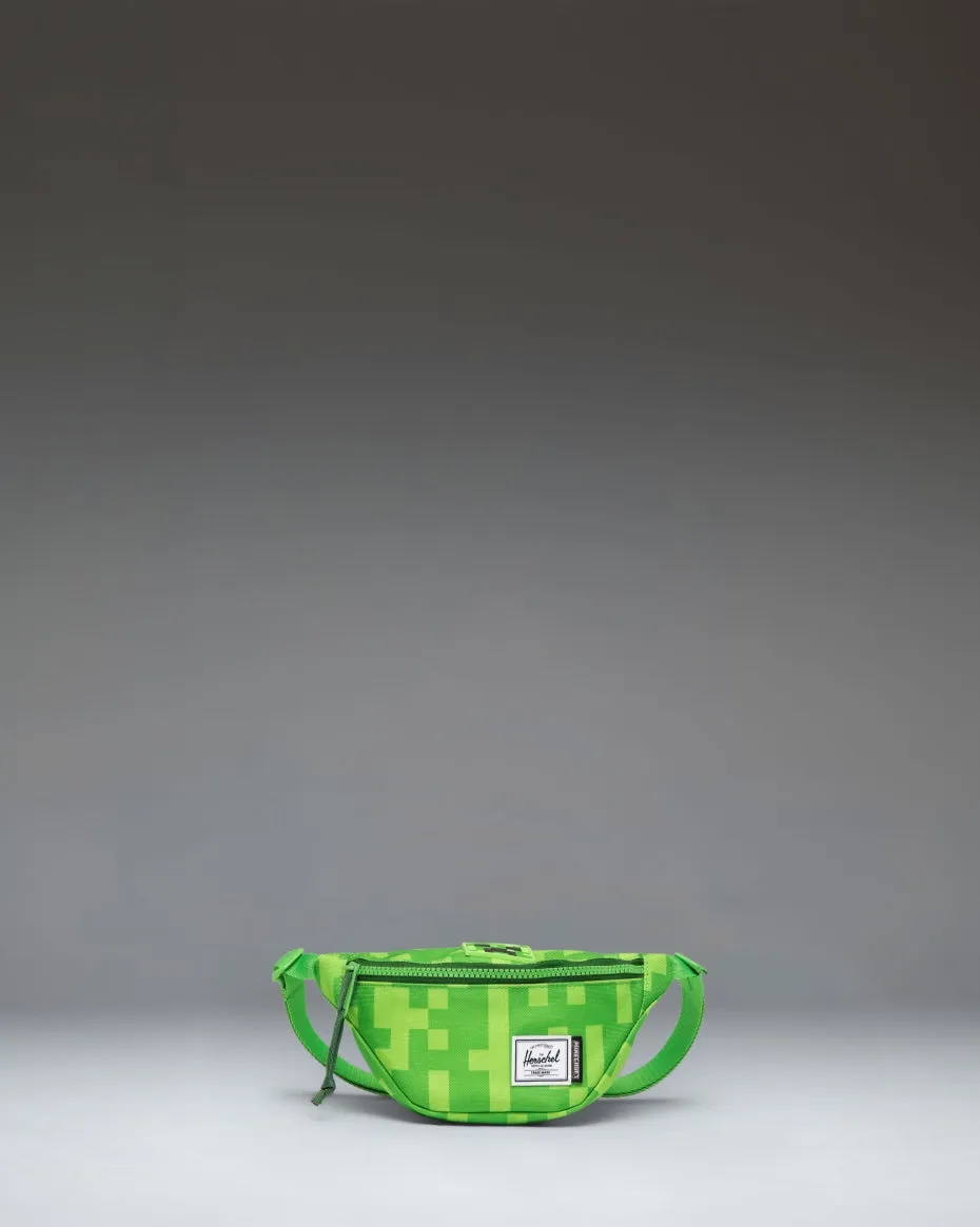 Herschel Minecraft Heritage Hip Pack mageveske Creeper barn