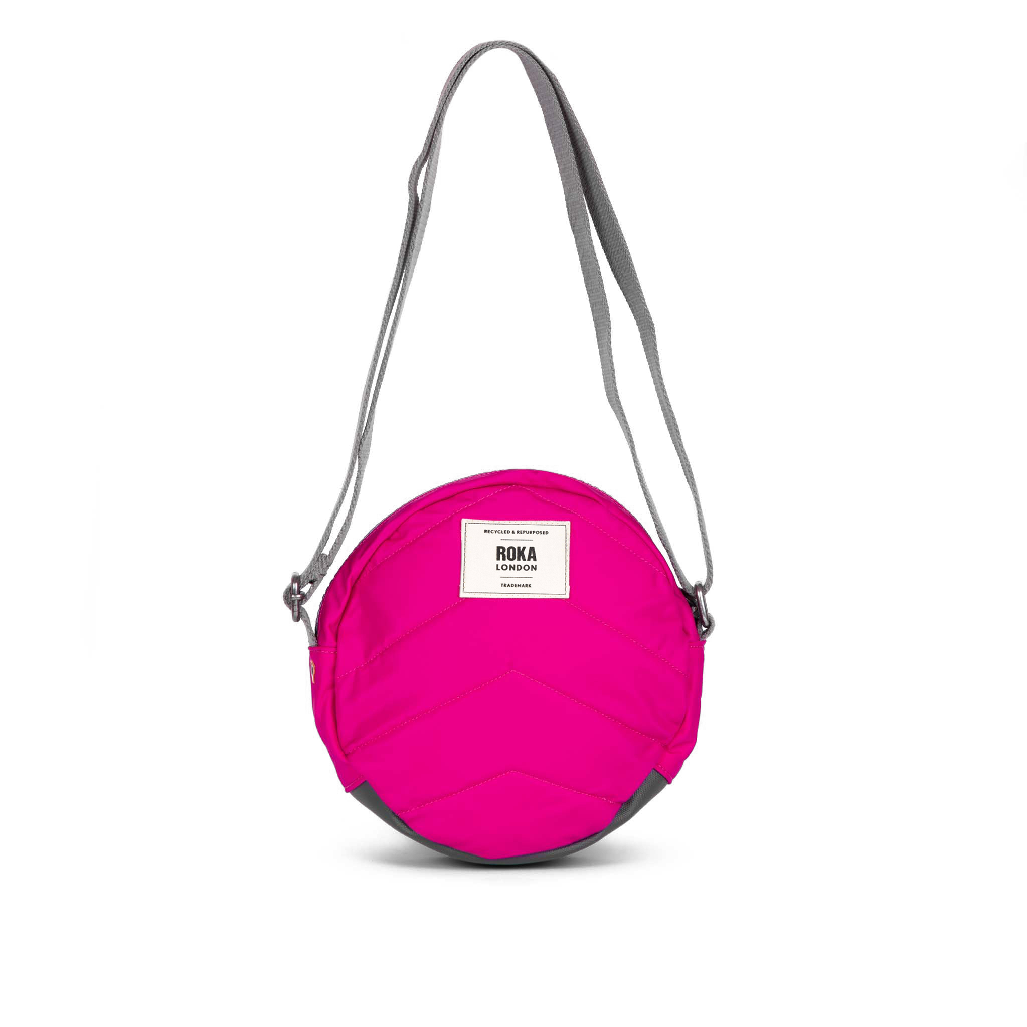 Roka London Paddington Small skulderveske Candy rund