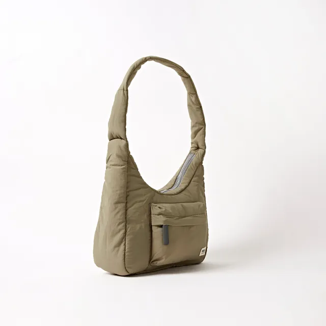 Roka London Belsize Small håndveske Taupe puffy