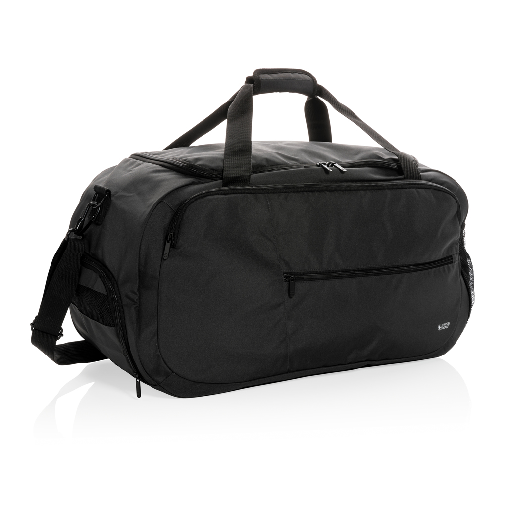 Swiss Peak AWARE treningsbag svart resirkulert