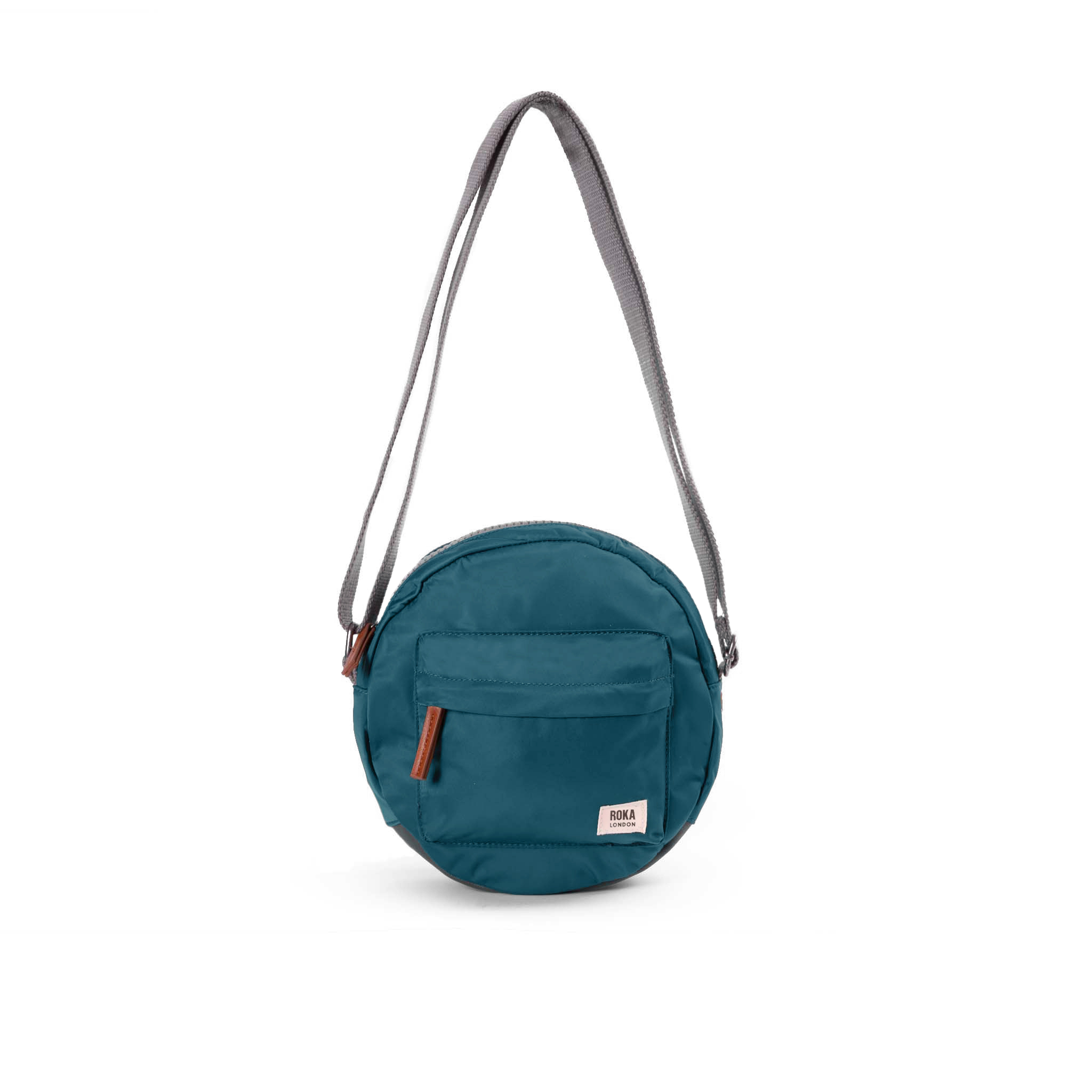 Roka London Paddington crossbody veske teal small 4,1 liter