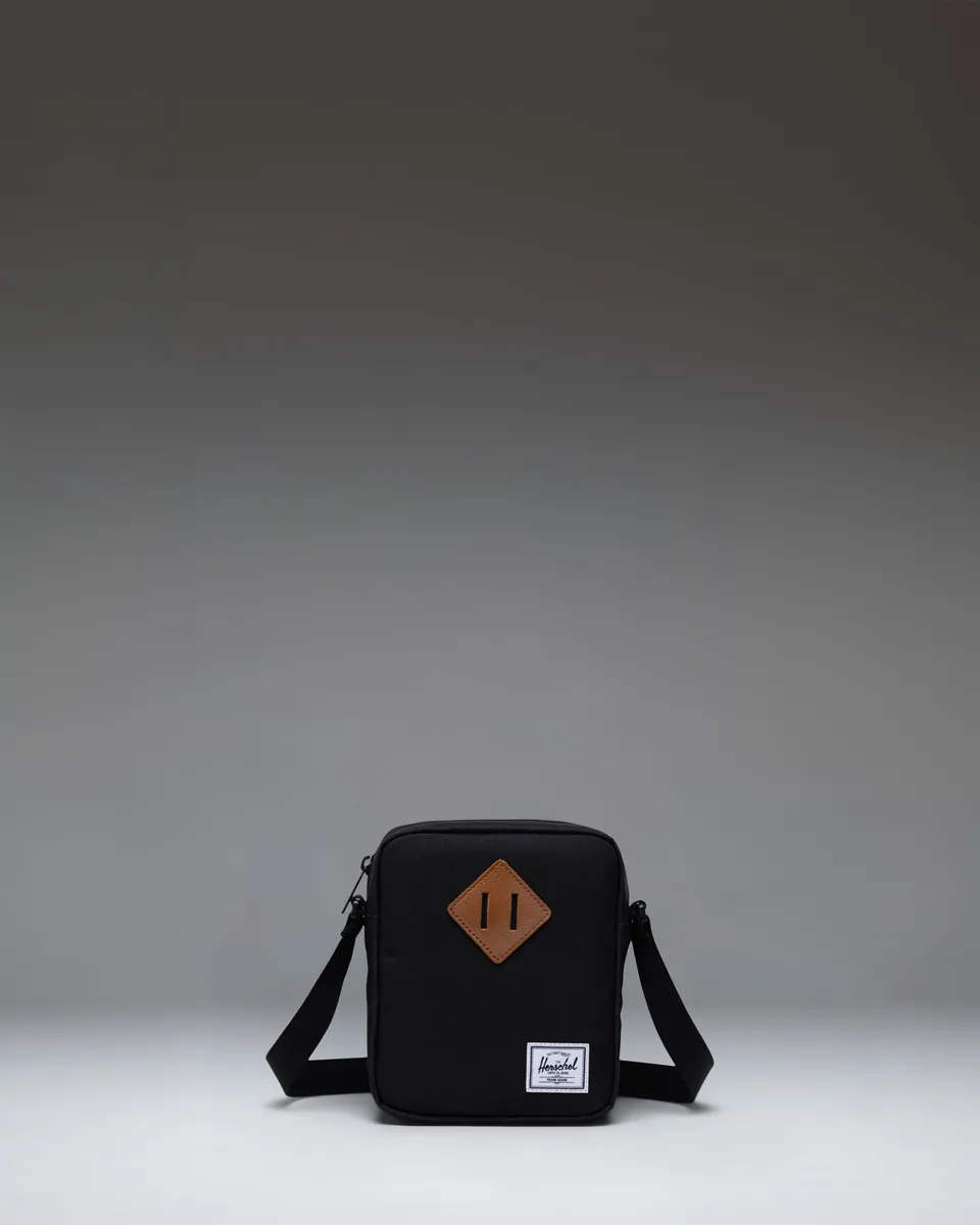 Herschel Heritage crossbody veske svart