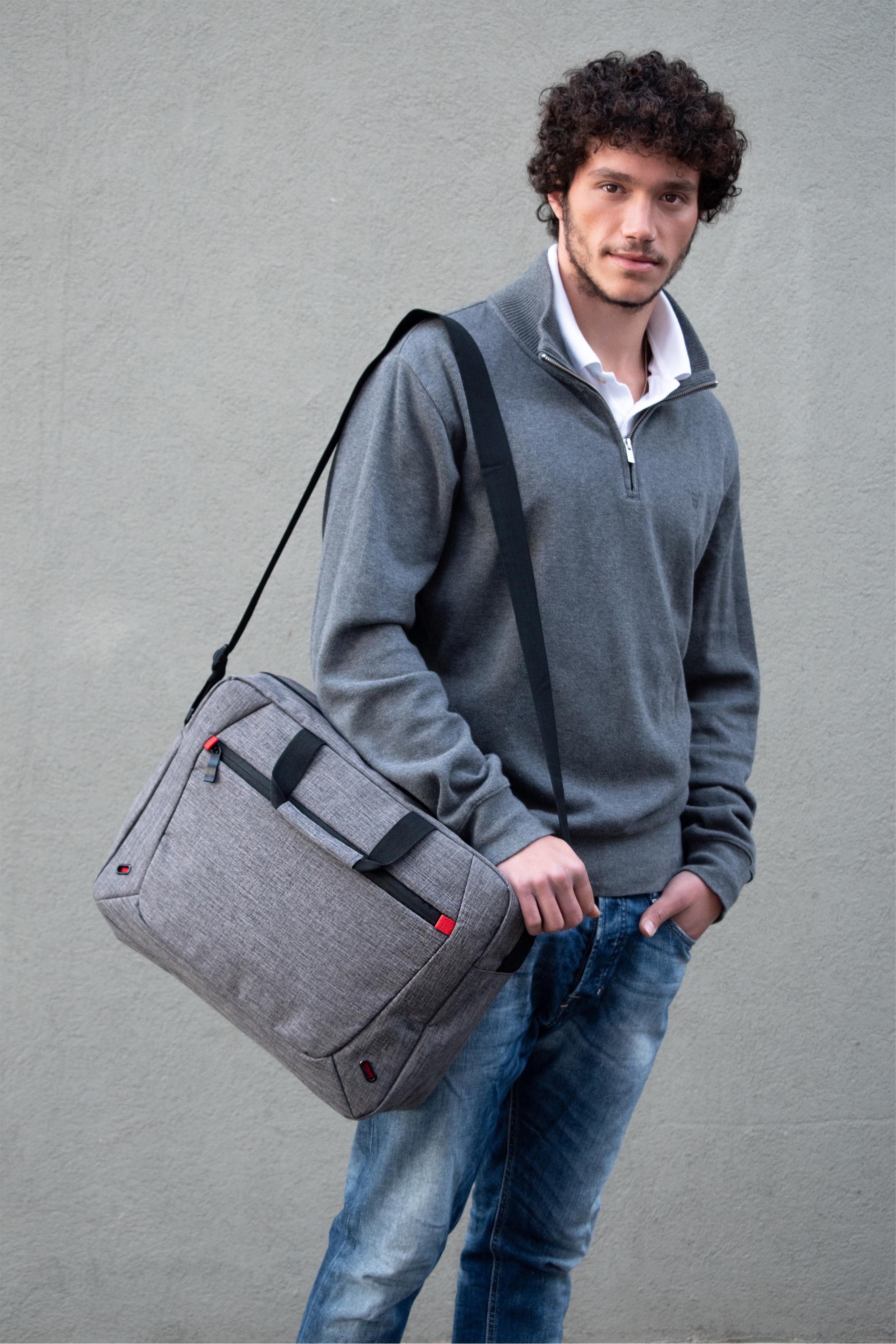 Shugon Marseille Messenger pc-veske 15,6" svart