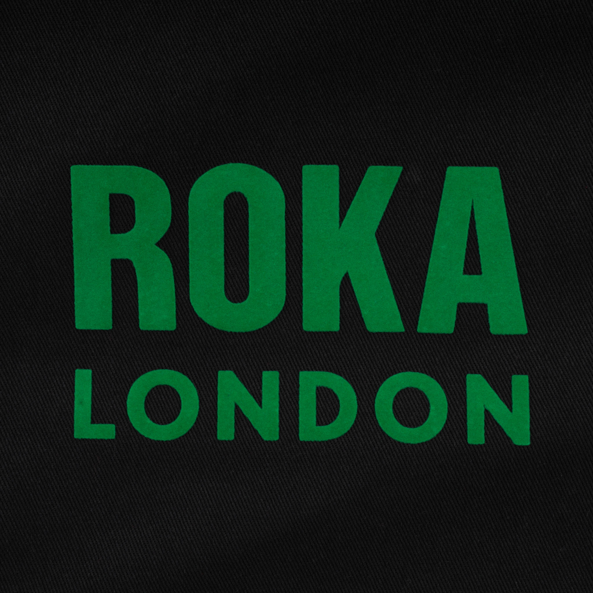 Roka London Notting Hill tote Black Small bomull 1,5L