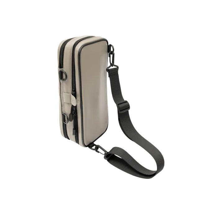 KIWEE Sandwich ryggsekk beige melert 15 L laptop