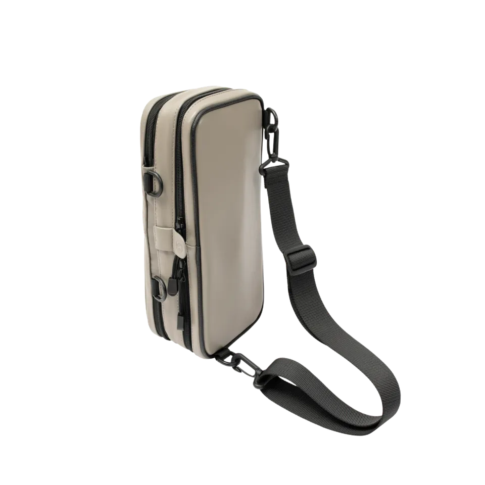 KIWEE Sandwich ryggsekk beige melert 15 L laptop