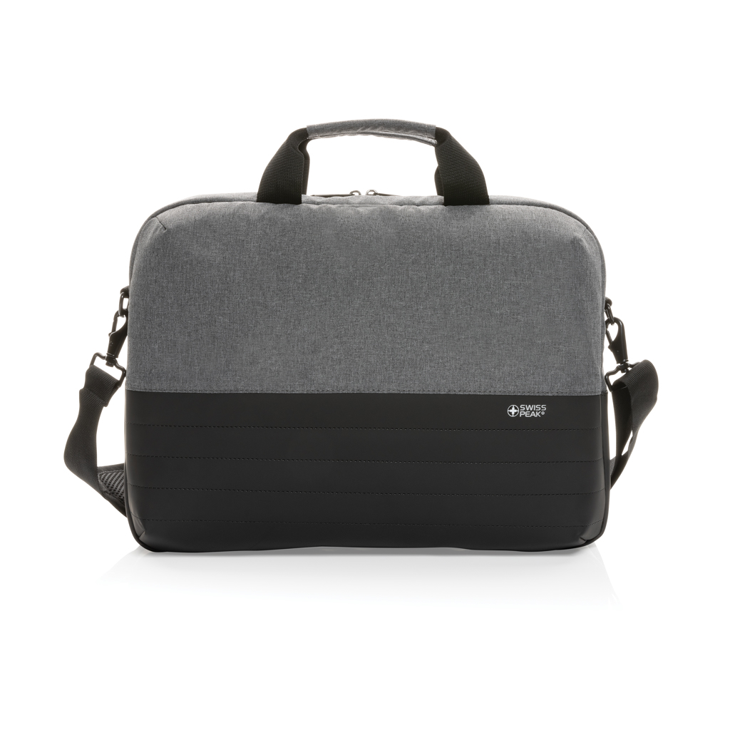 Swiss Peak AWARE 15.6" laptopveske grå – RFID