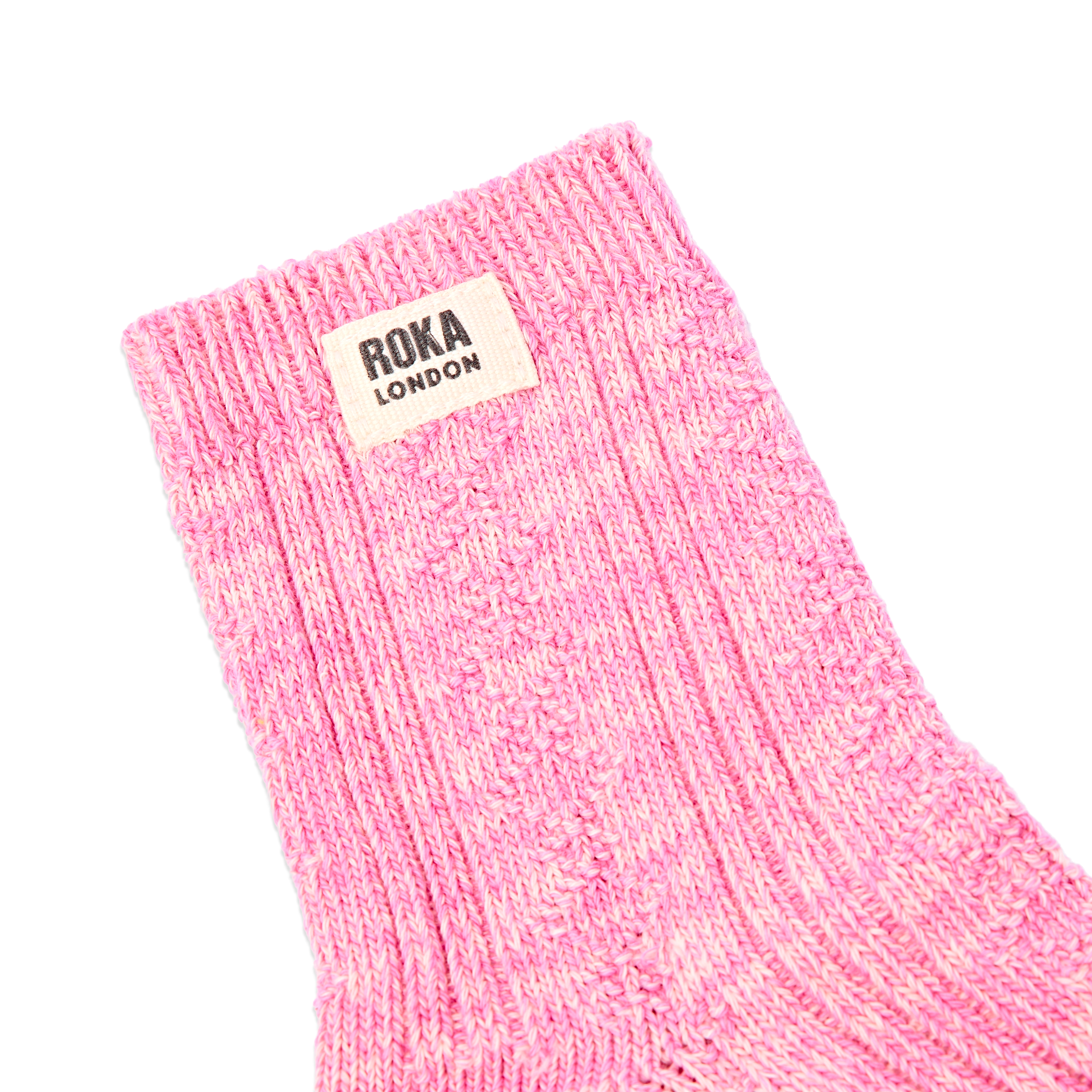 Roka London Wallace sokker dame rosa 36-42 bomull