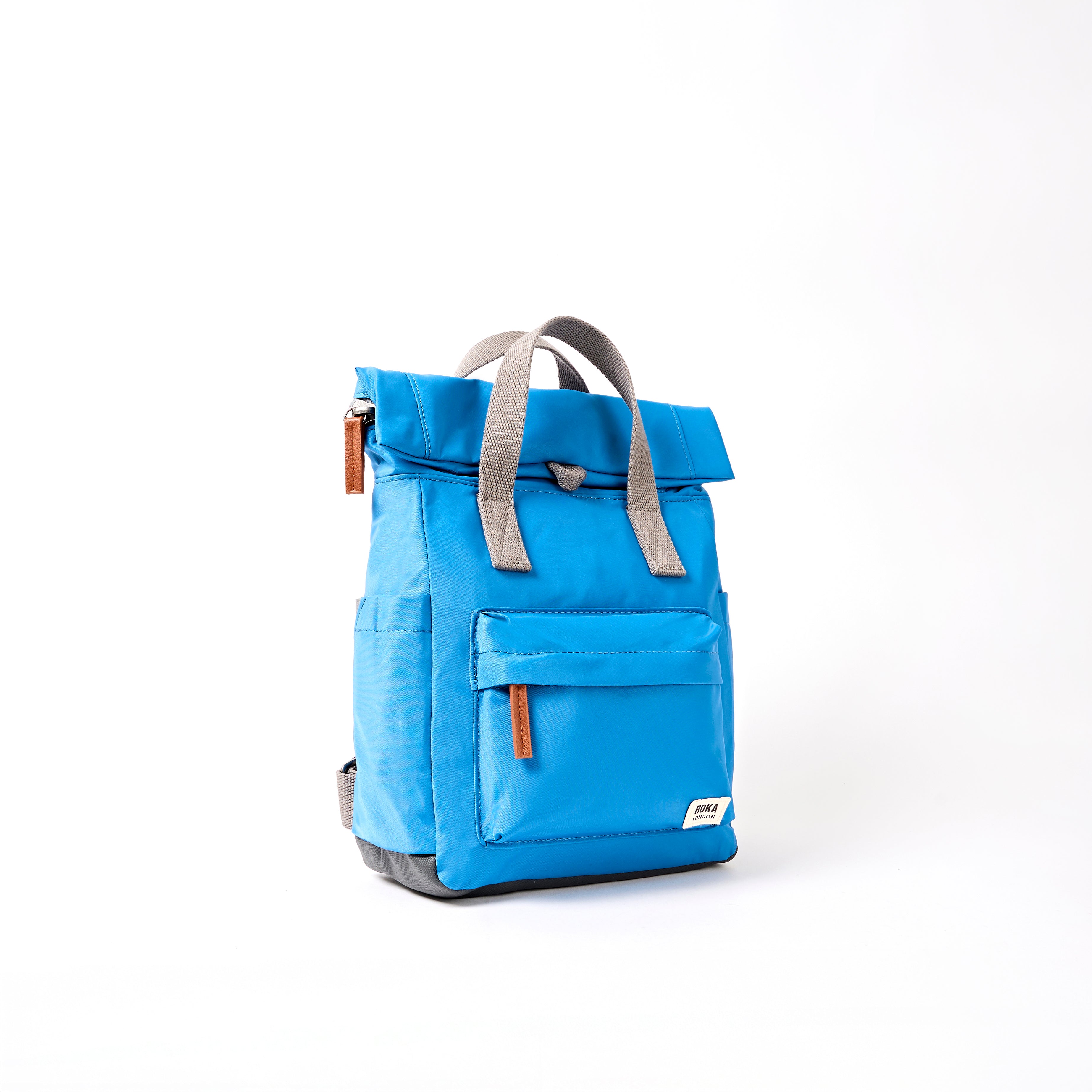 Roka London Canfield Medium ryggsekk Malibu Blue 16,4L