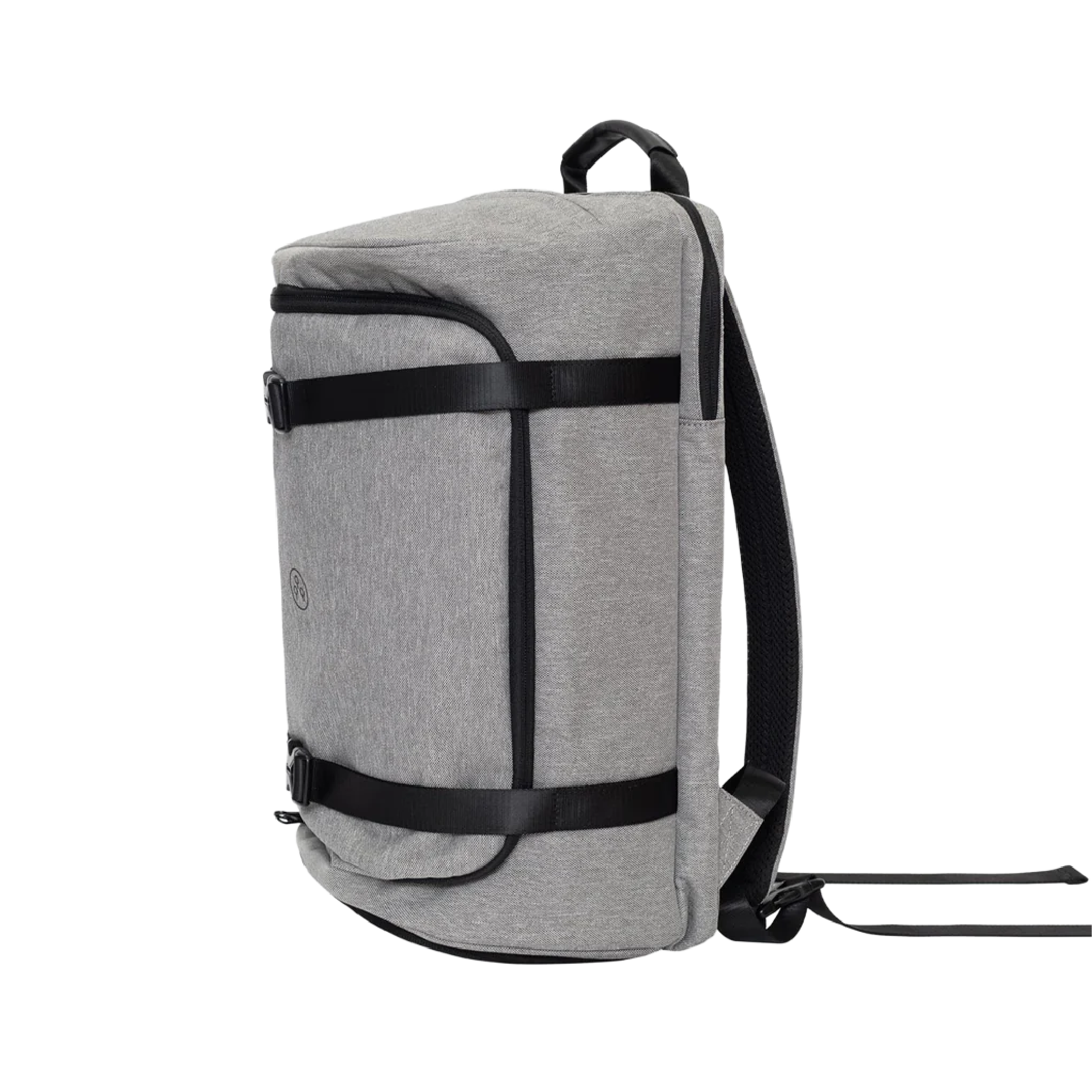 KIWEE Daily ryggsekk lys grå melert 20L laptop 15"