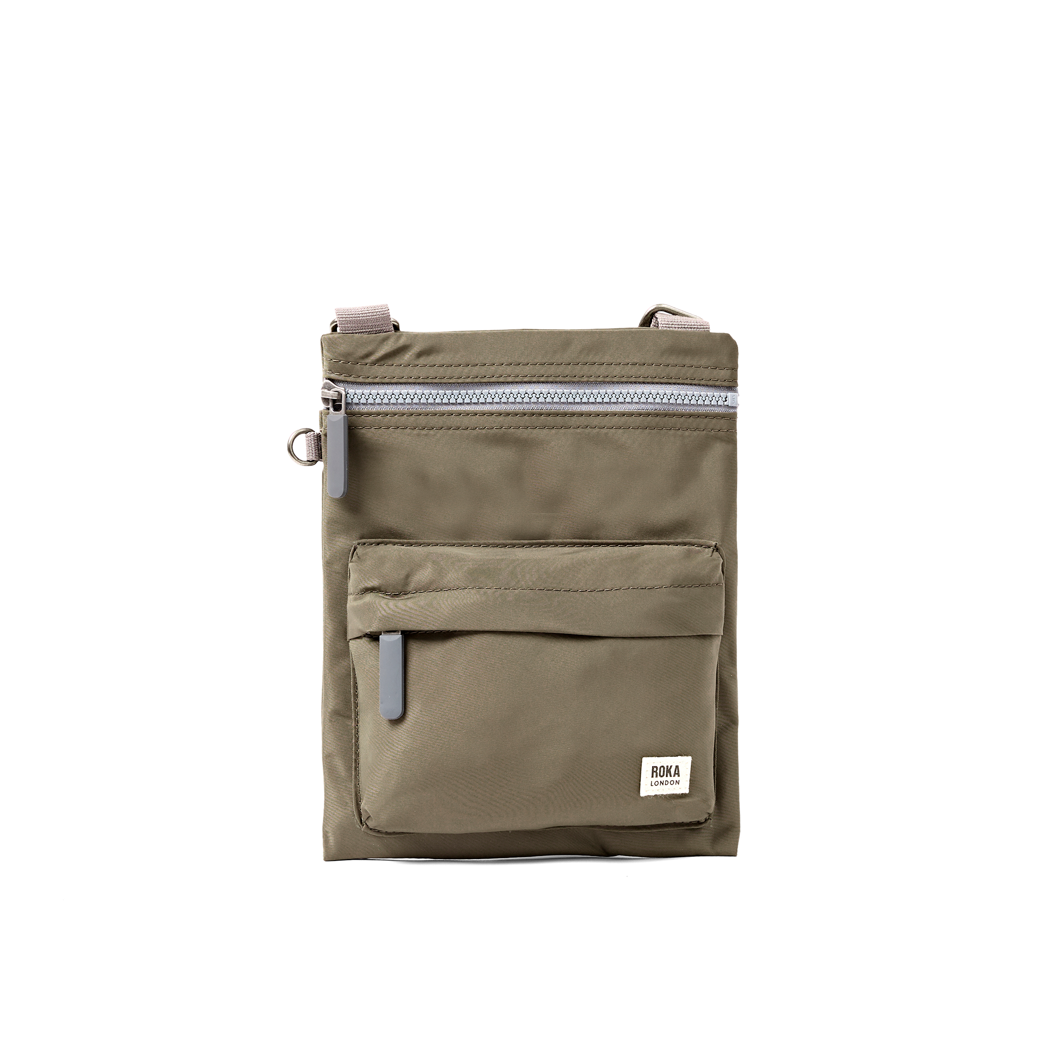 Roka London Chelsea B Crossbody veske Army Medium 0,6 L