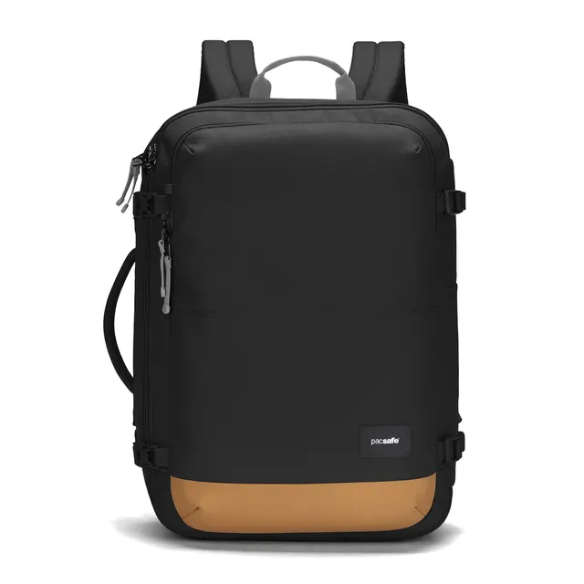 Pacsafe GO 34L ryggsekk kabin tyverisikker Jet Black