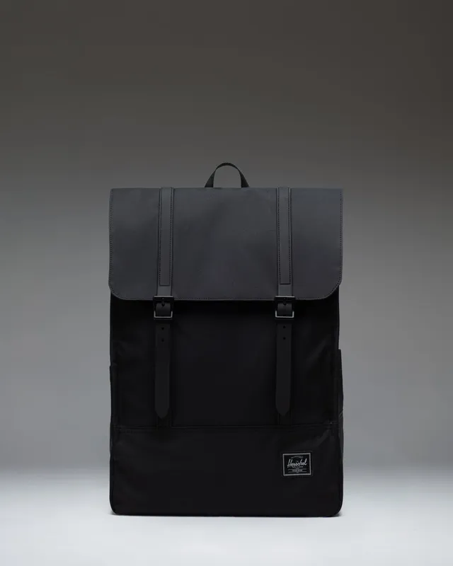 Herschel Survey Backpack Twill ryggsekk Black/Grey
