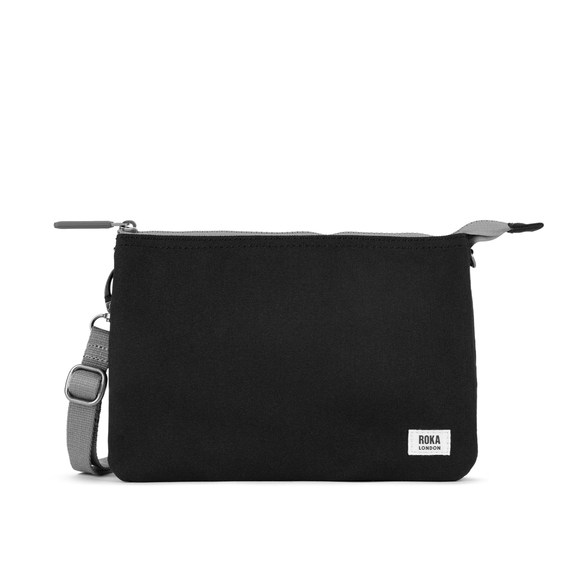 Roka London Carnaby XL crossbody-veske 0,5 liter ash
