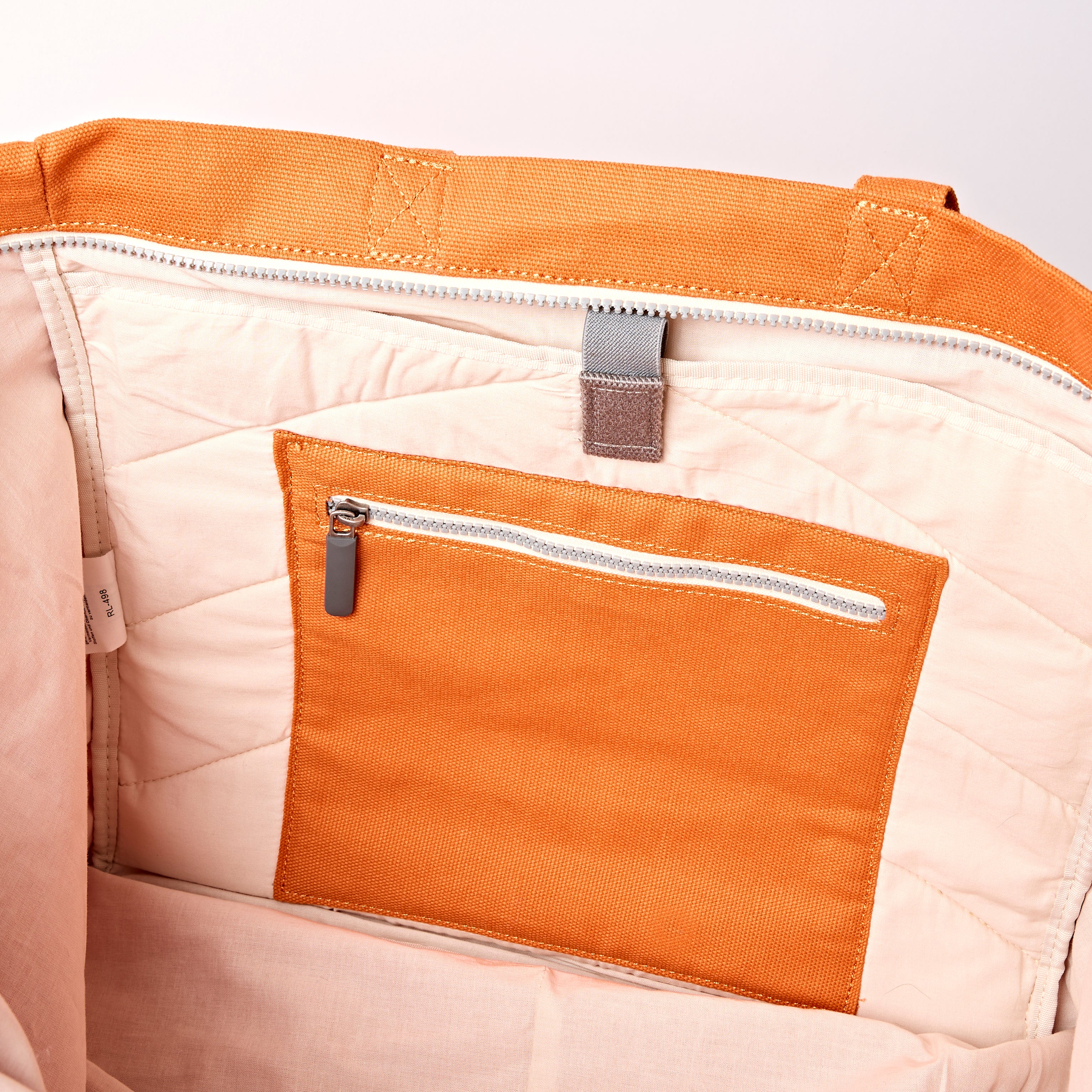 Roka London Marylebone Large tote-veske oransje 43 liter