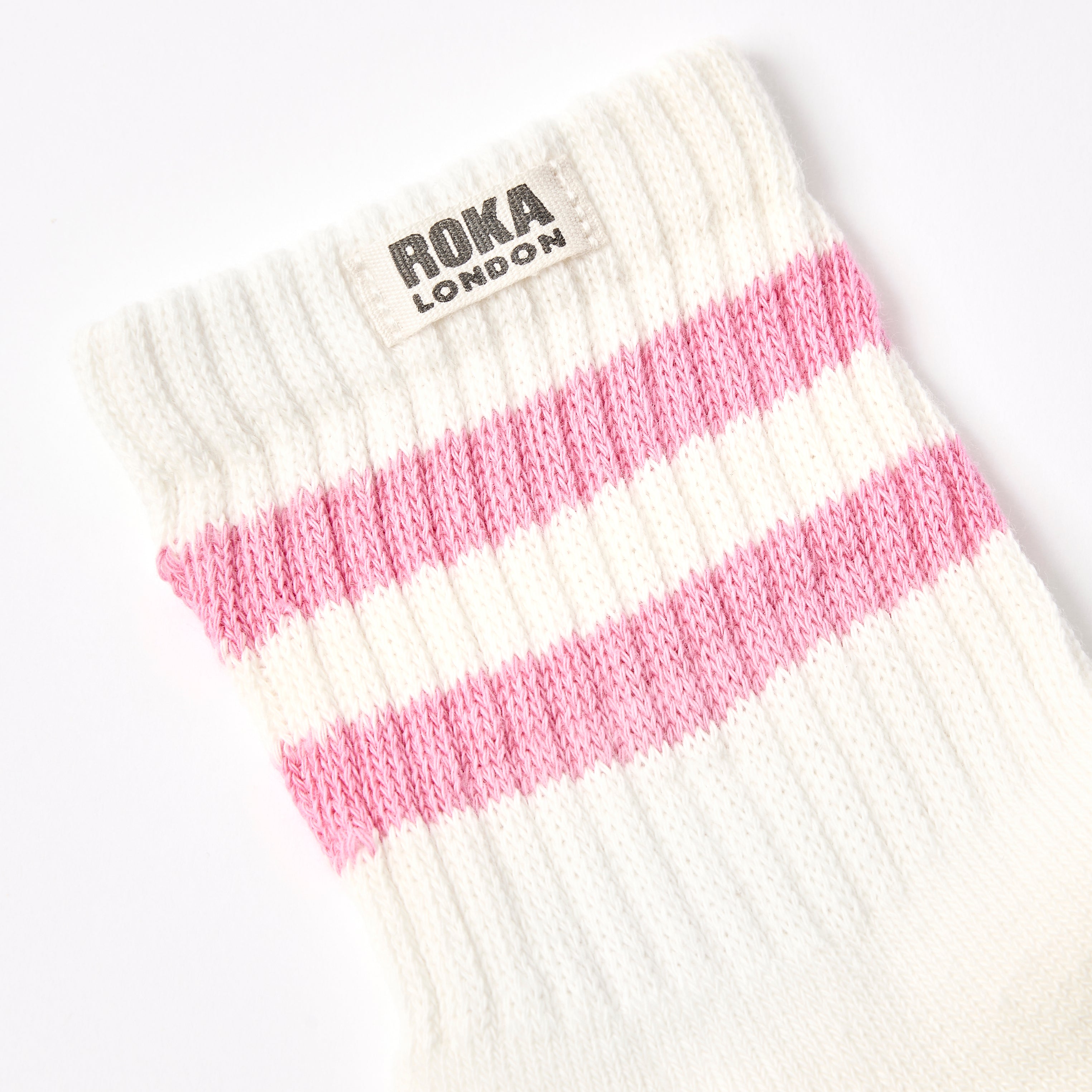 Roka London Windsor sokker Pink Carnation 36-42 økologisk