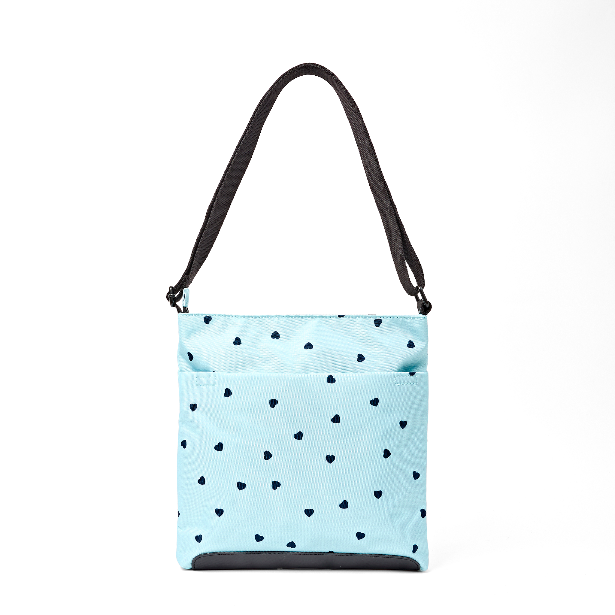 Roka London Kennington skulderveske heart print 2,7 l