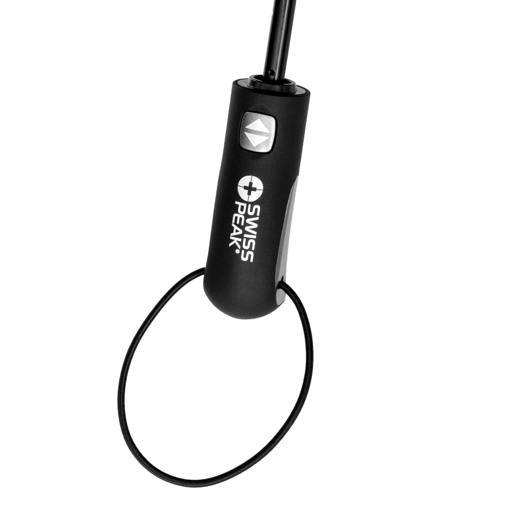 Swiss Peak Tornado 27 paraply svart automatisk